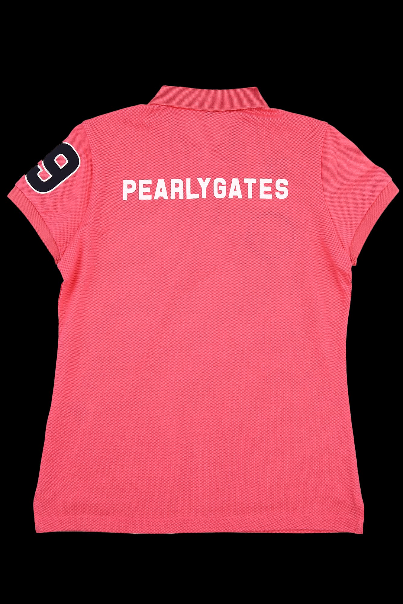 스마일 로고 반팔 카라티