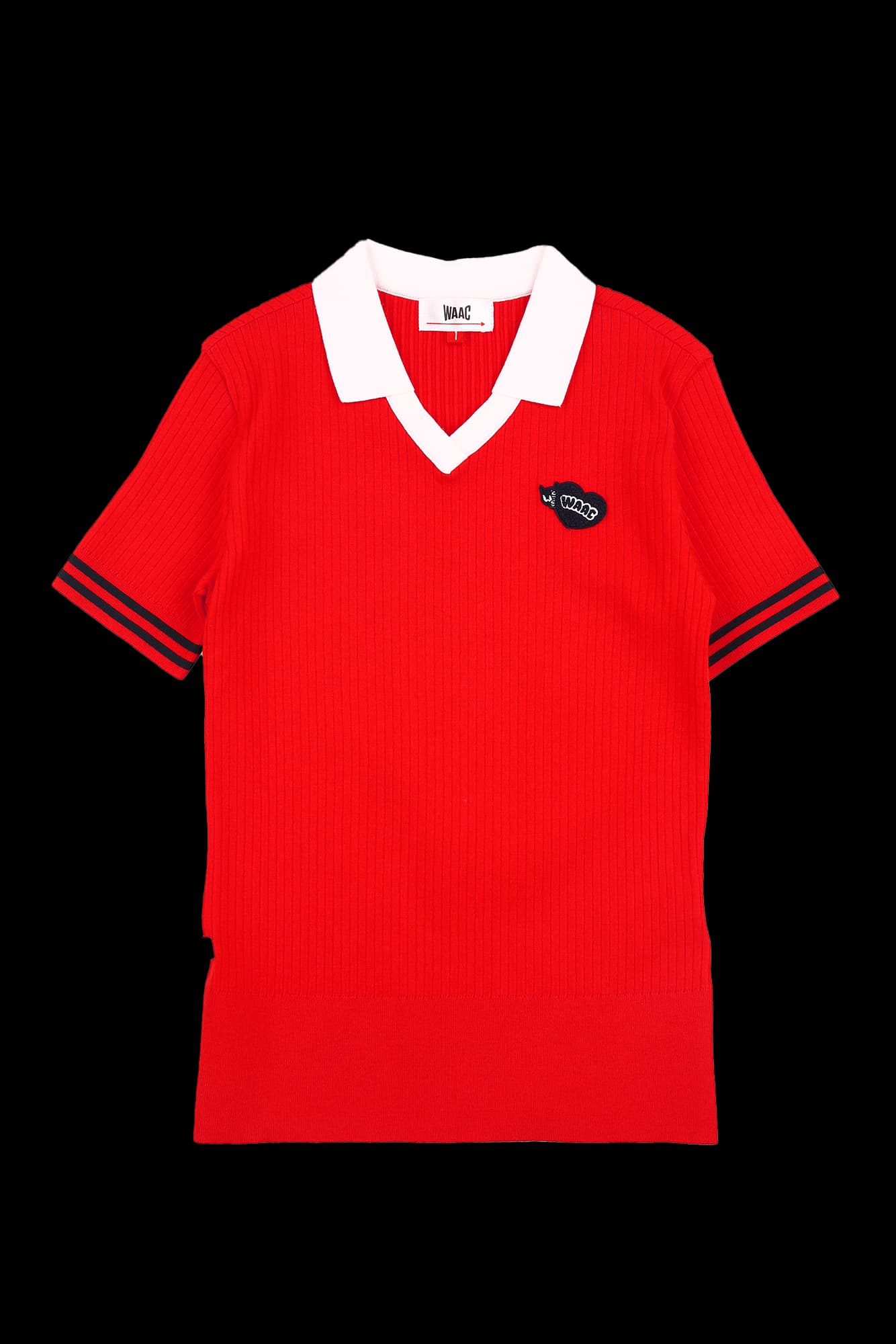 와펜 반팔 카라티