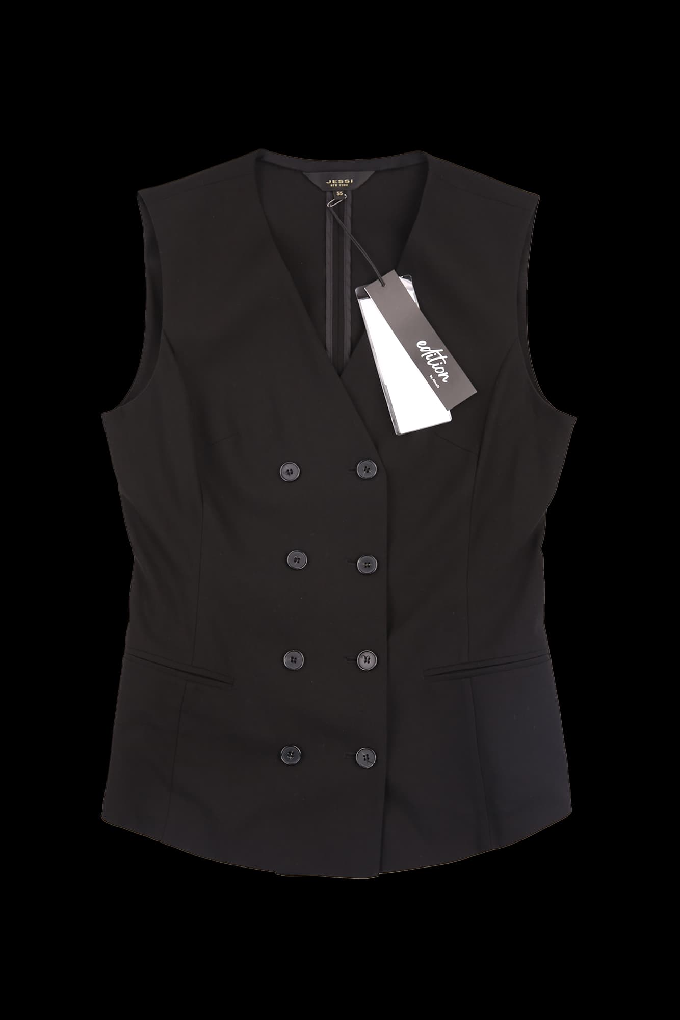 [새상품]더블 버튼 브이넥 베스트