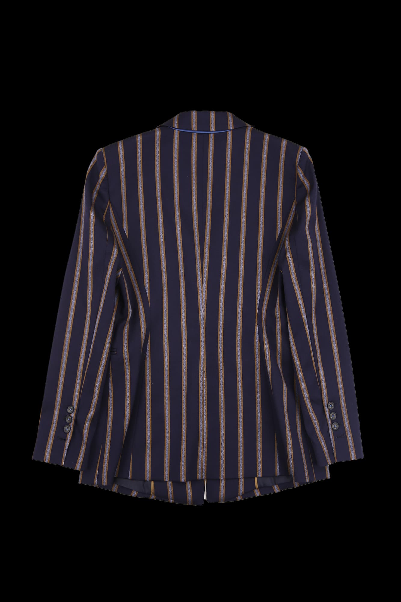 [새상품]스트라이프 절개 재킷