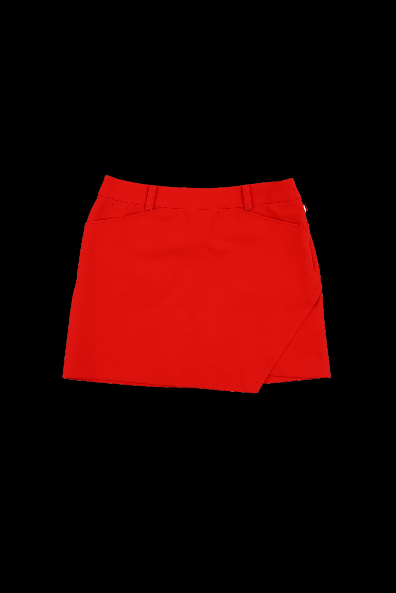 사선 절개 스커트