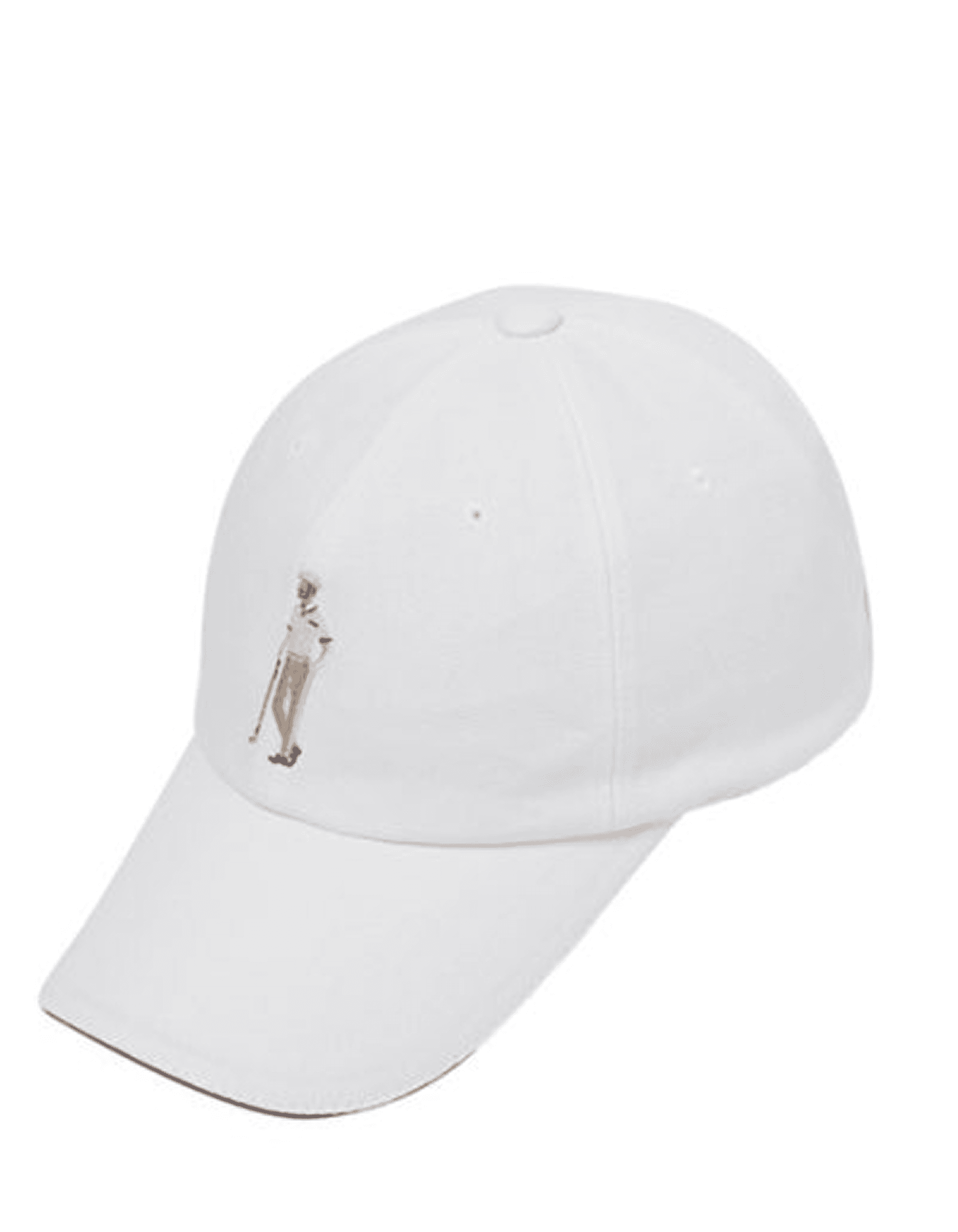 코튼 앰브로이드 볼 캡(OFF WHITE)