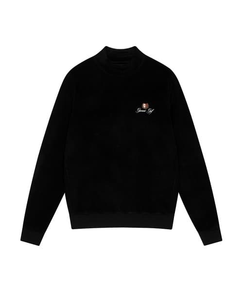 하이넥 티셔츠 우먼(BLACK)