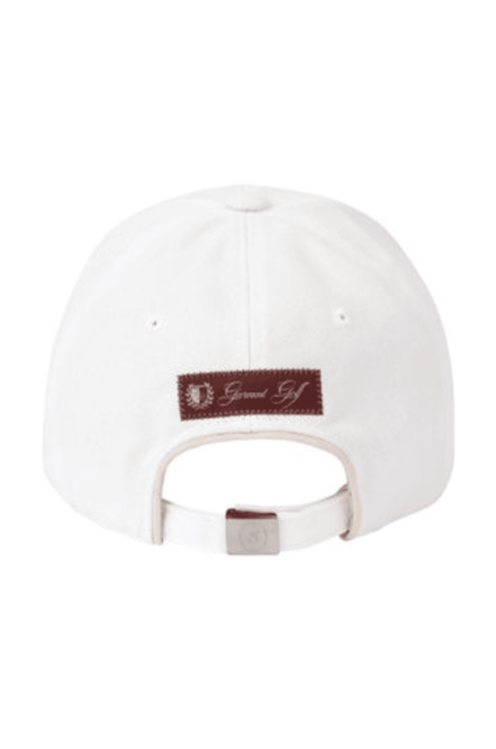 코튼 앰브로이드 볼 캡(OFF WHITE)