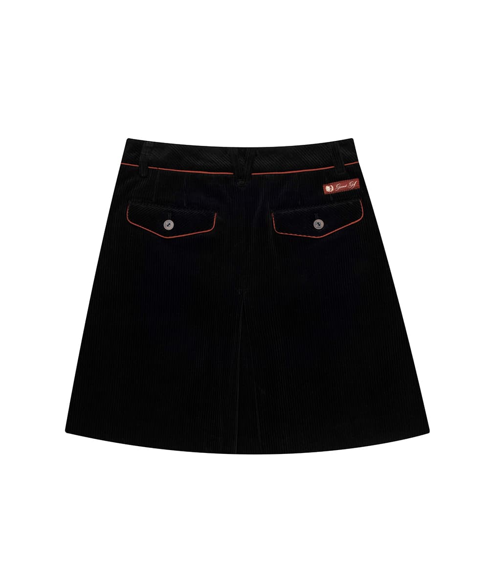 코듀로이 큐롯(BLACK)