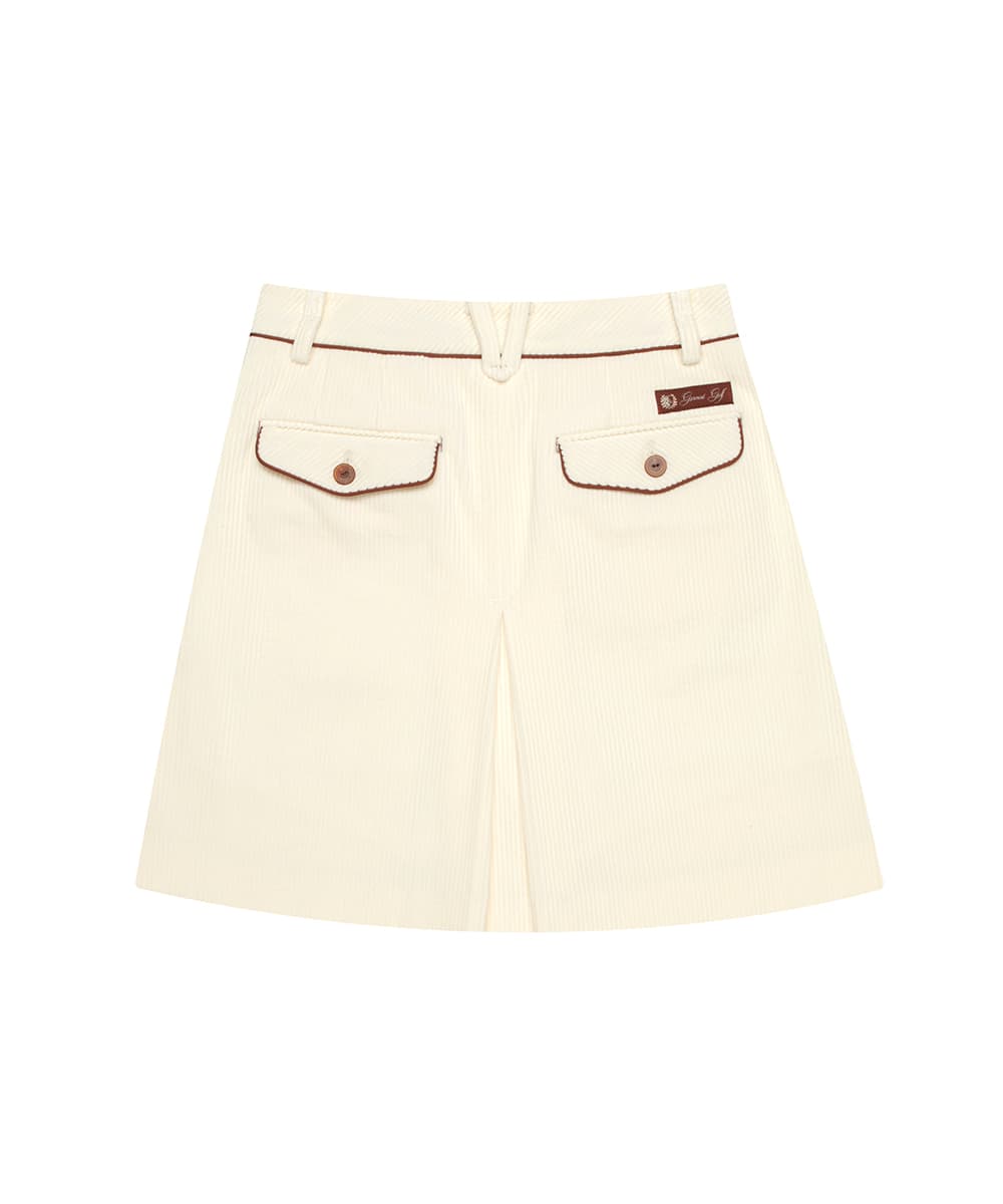 코듀로이 큐롯(IVORY)