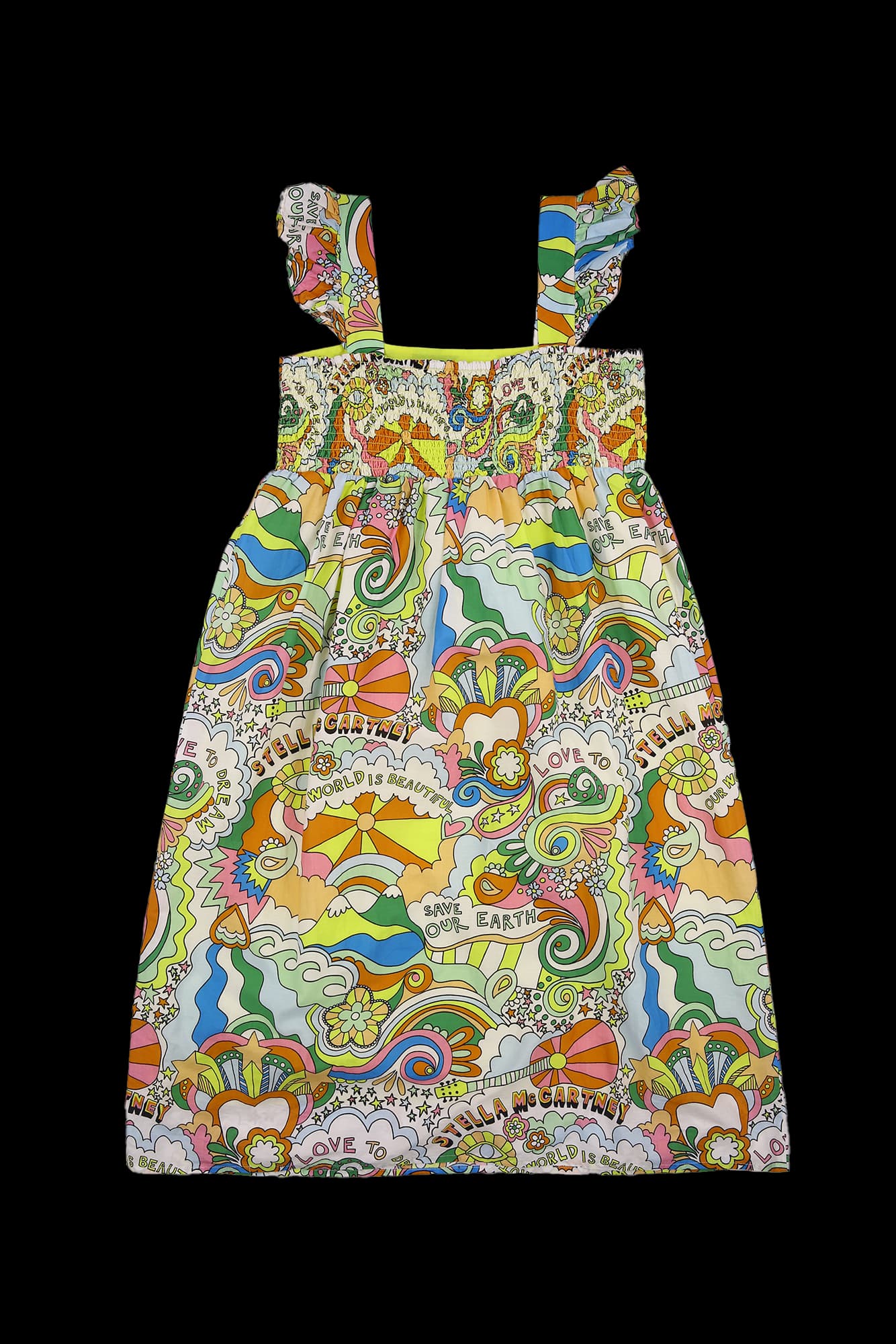 [키즈] 어깨프릴 나시 원피스