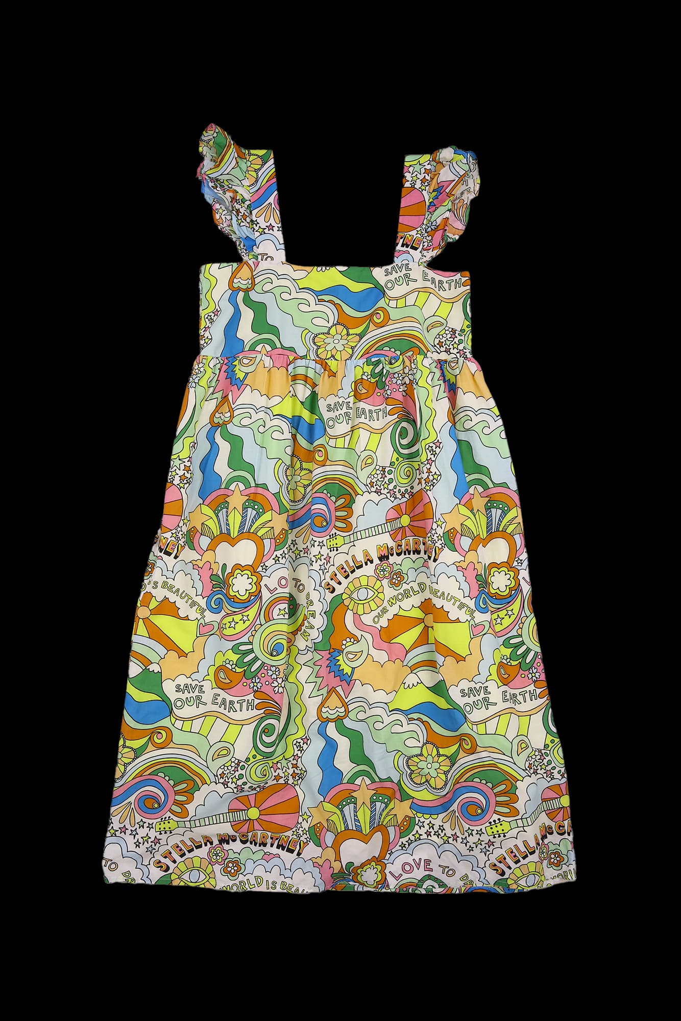 [키즈] 어깨프릴 나시 원피스