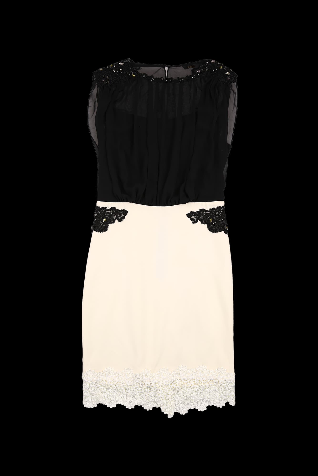 시스루 민소매 원피스