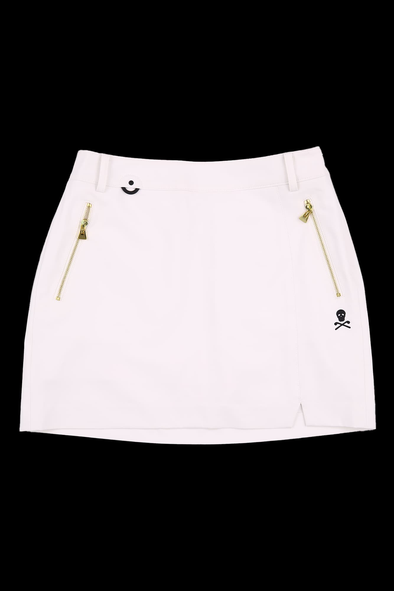 로고 디테일 스커트