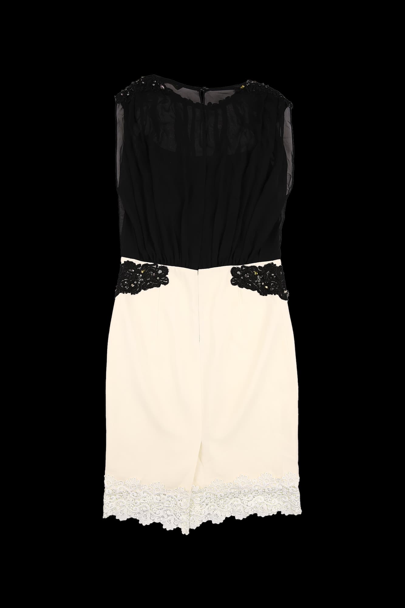 시스루 민소매 원피스