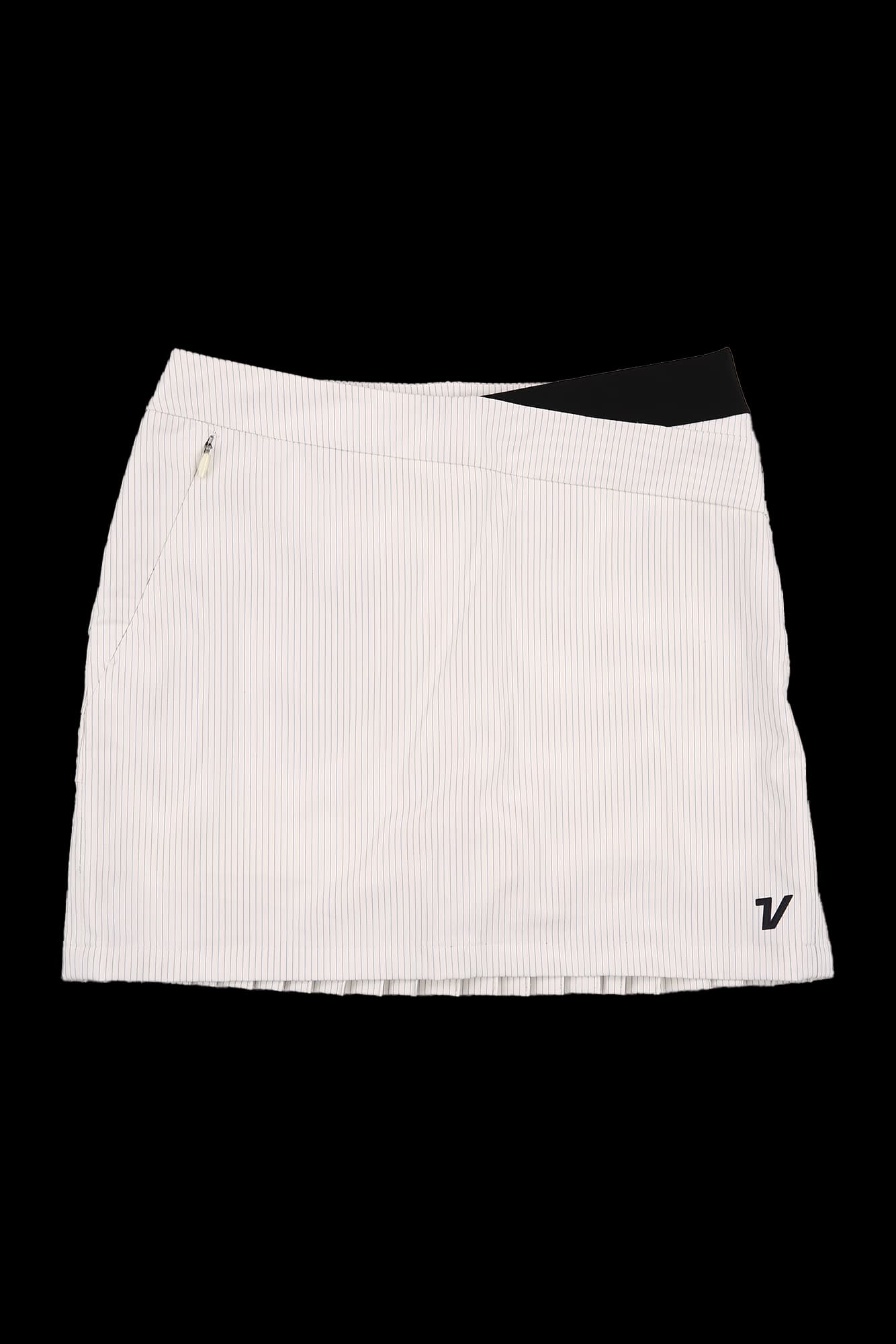 핀 플리츠 스커트