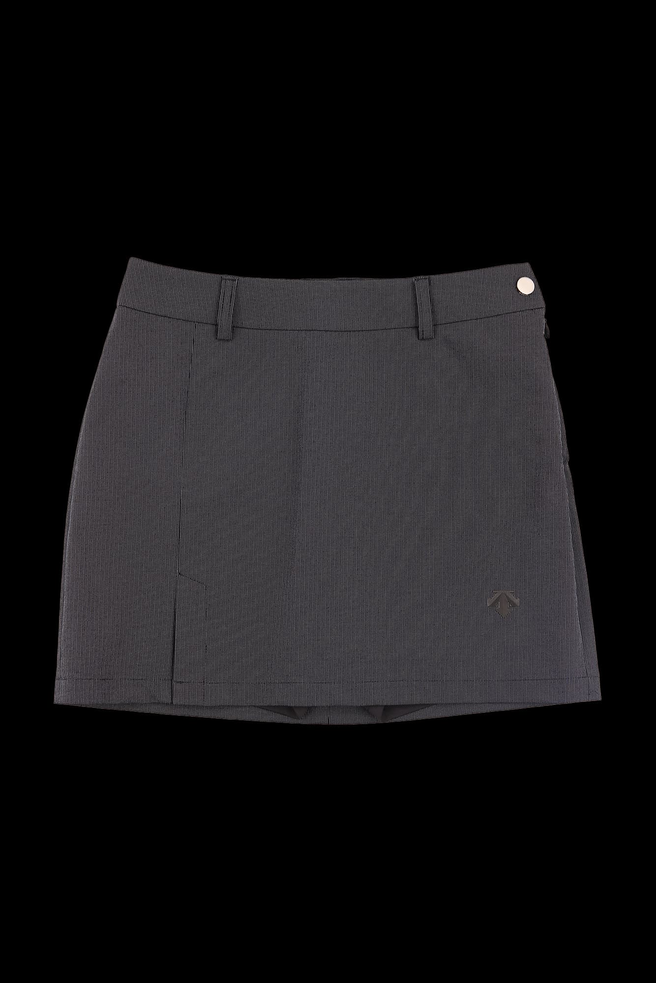 핀 스트라이프 숏 스커트