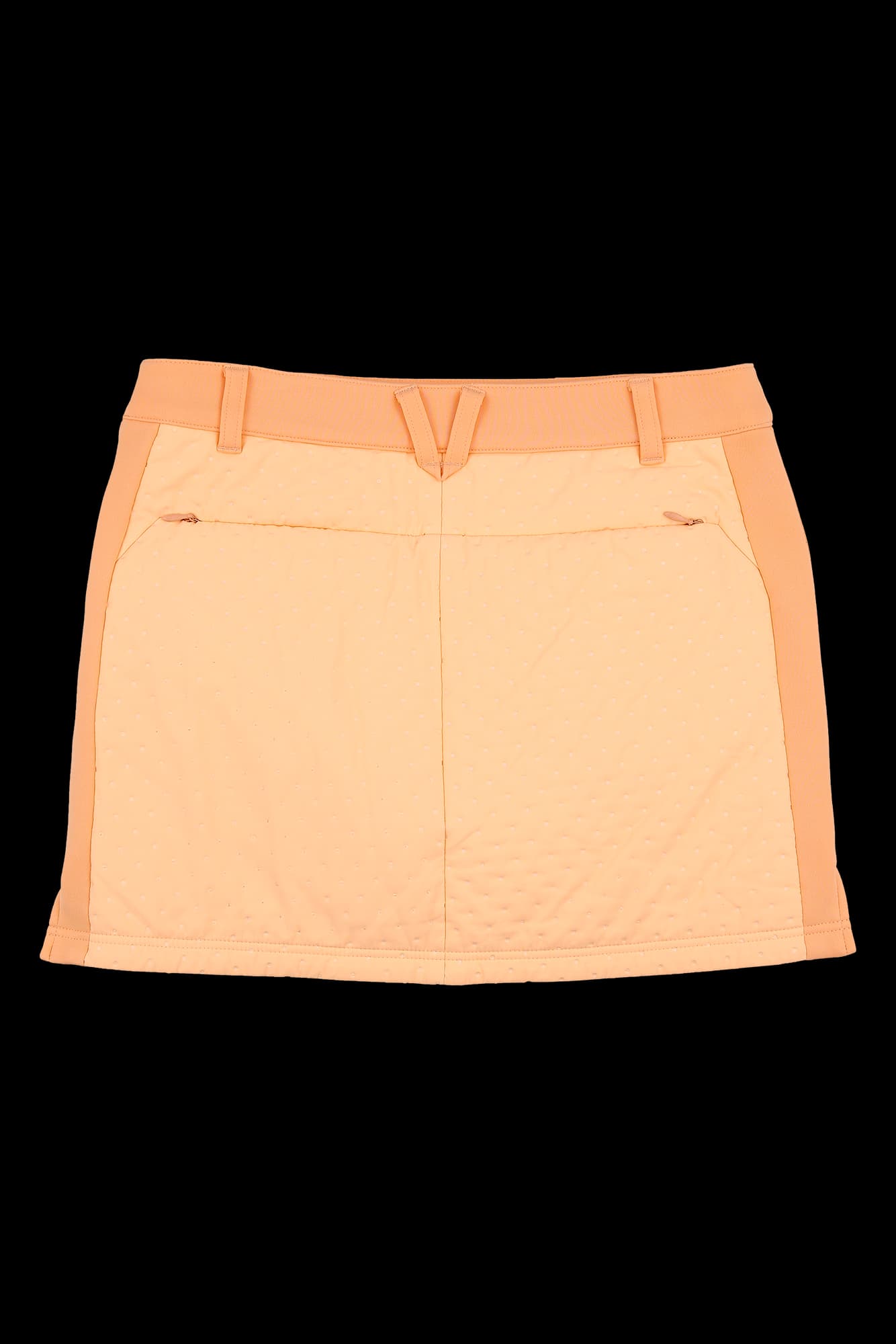 배색 기모스커트