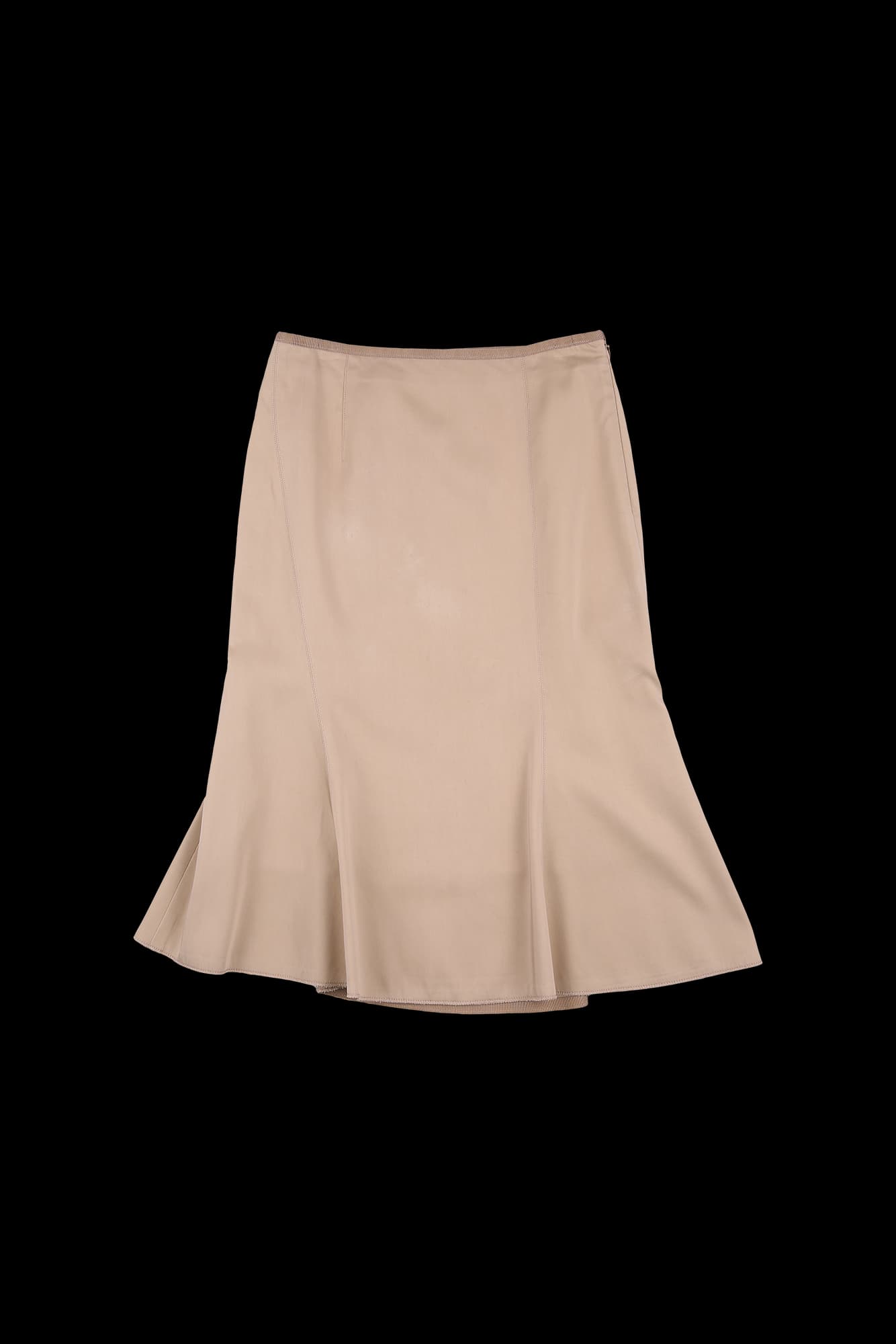 플레어 롱 스커트