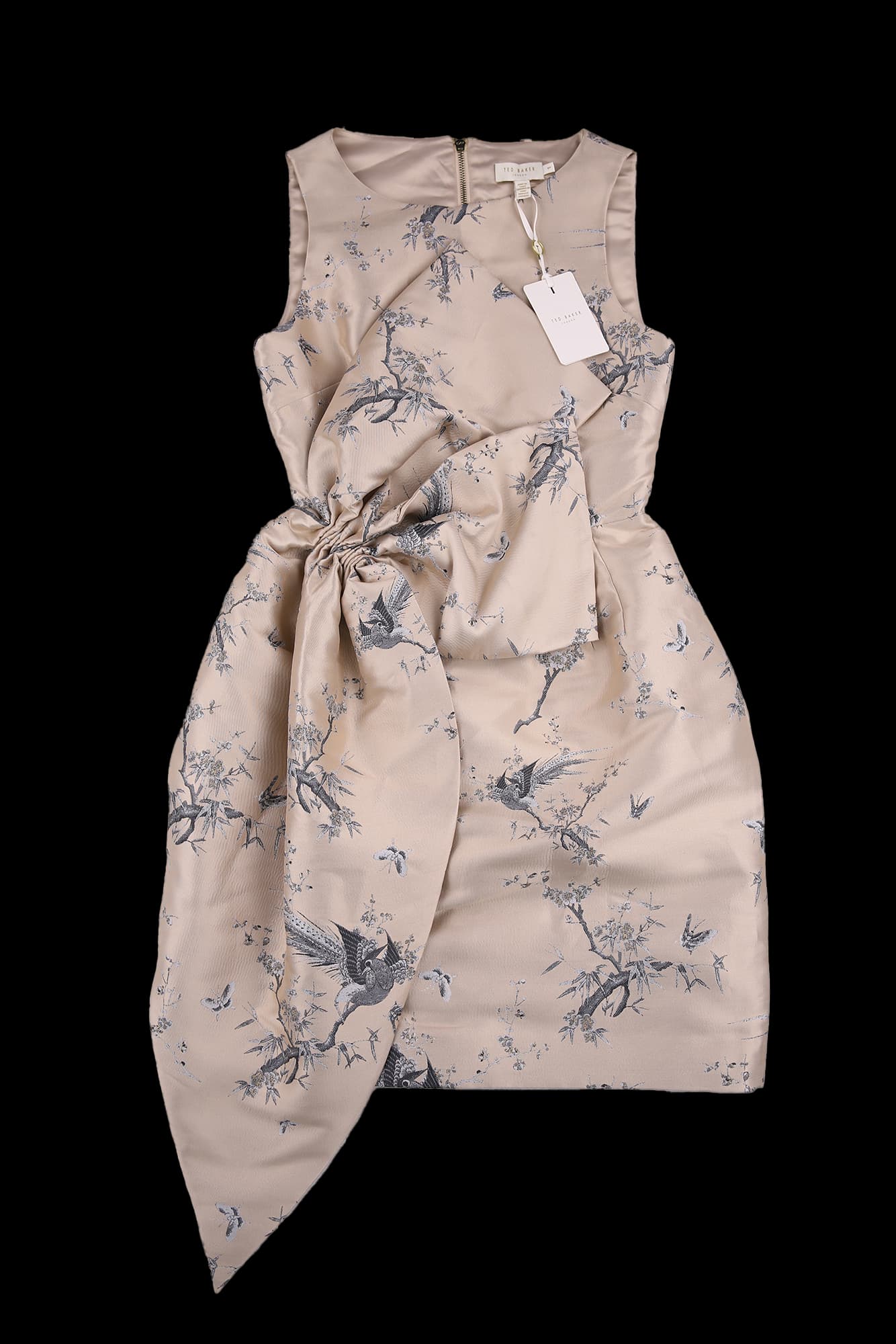 플라워 민소매 원피스