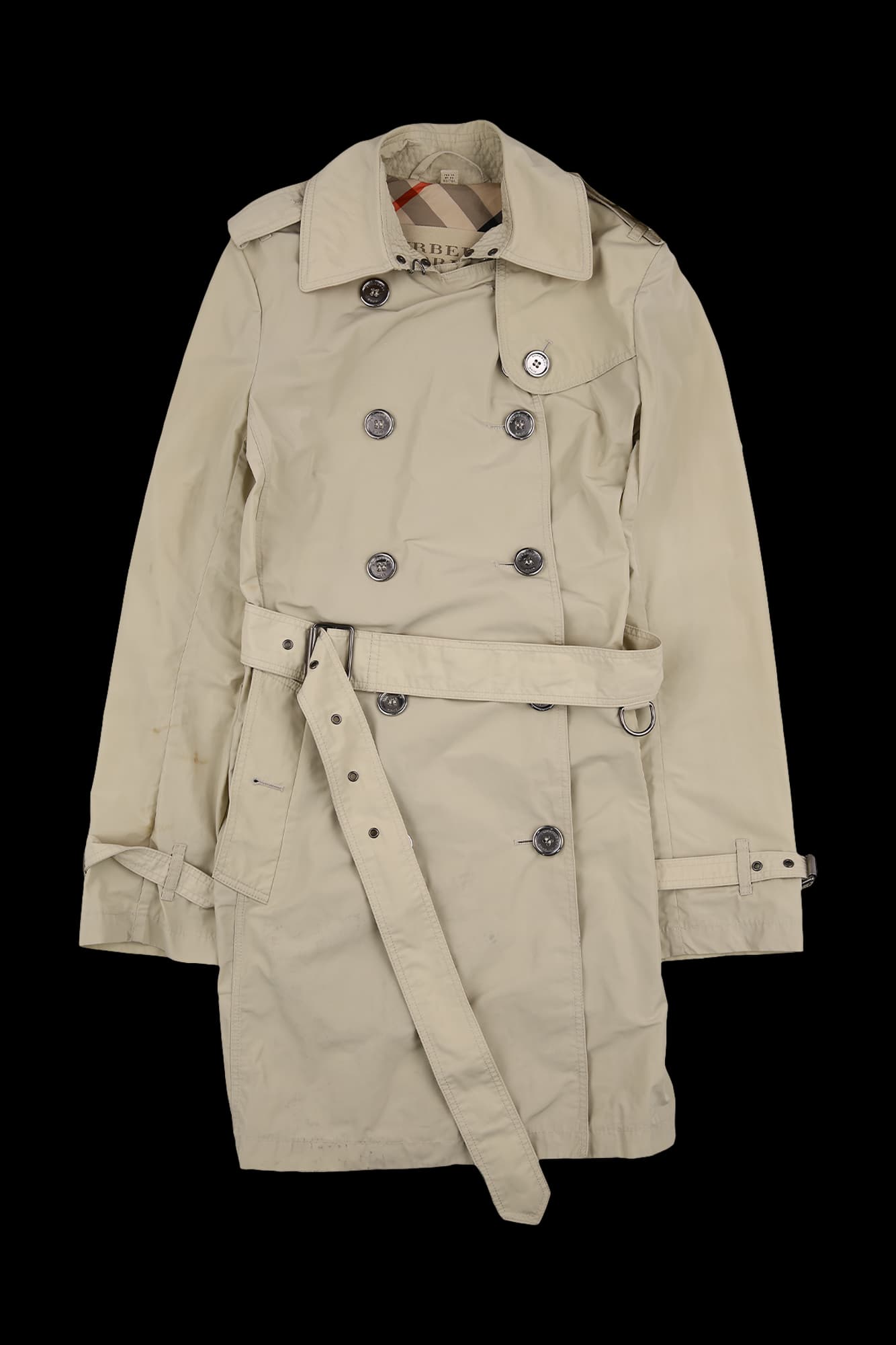 폴리 트렌치 코트