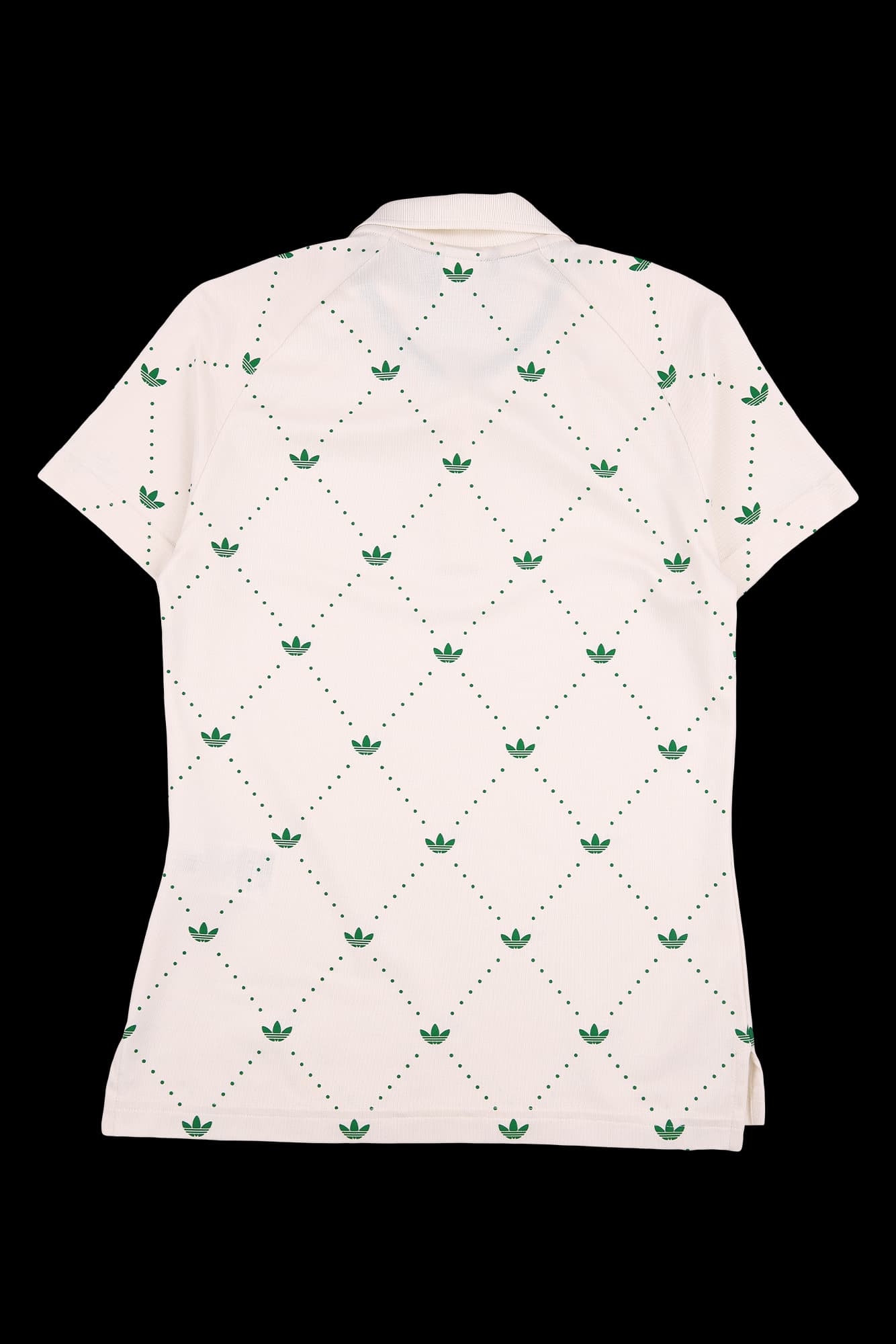 프린트 카라 티셔츠 