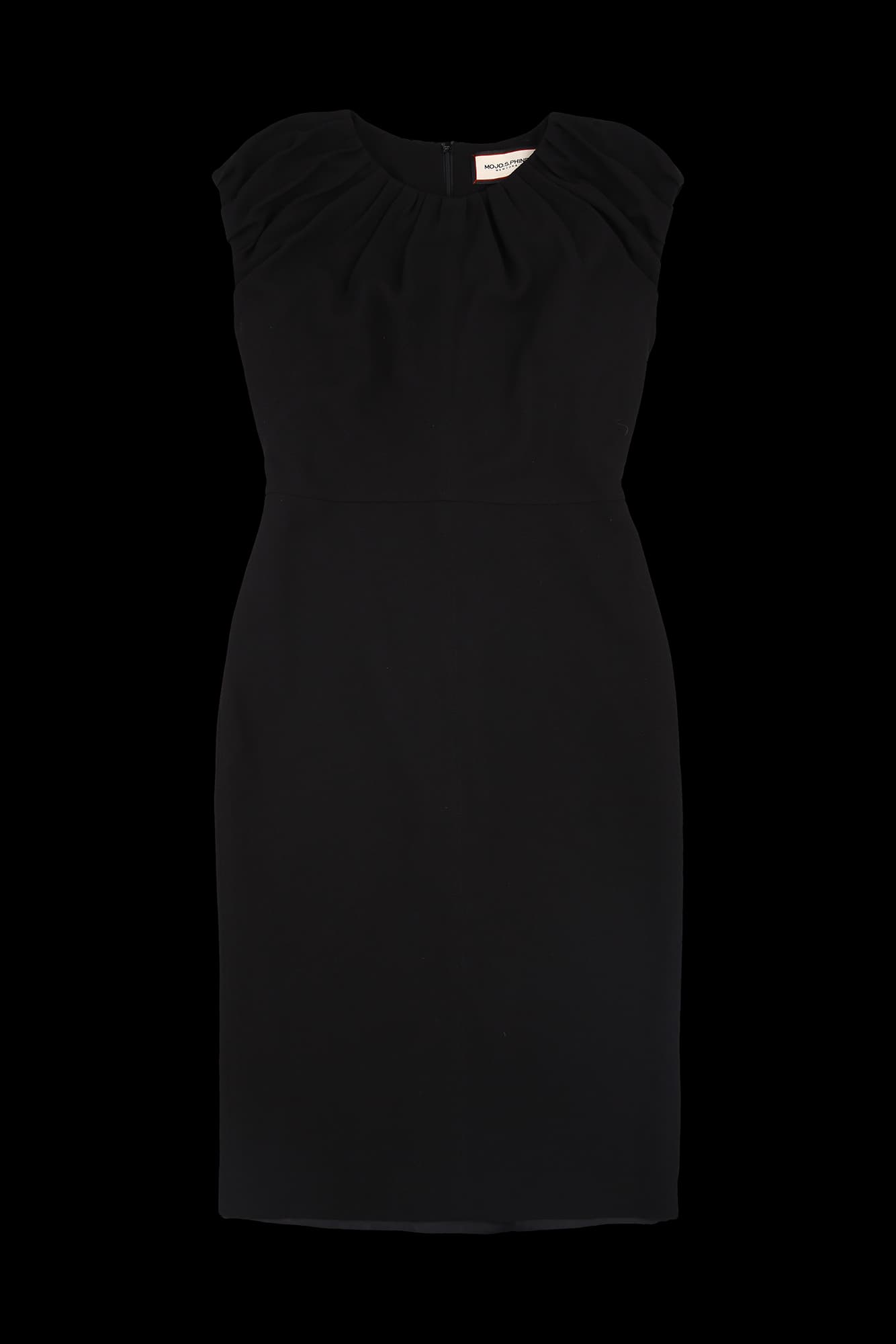 퍼프 소매 원피스