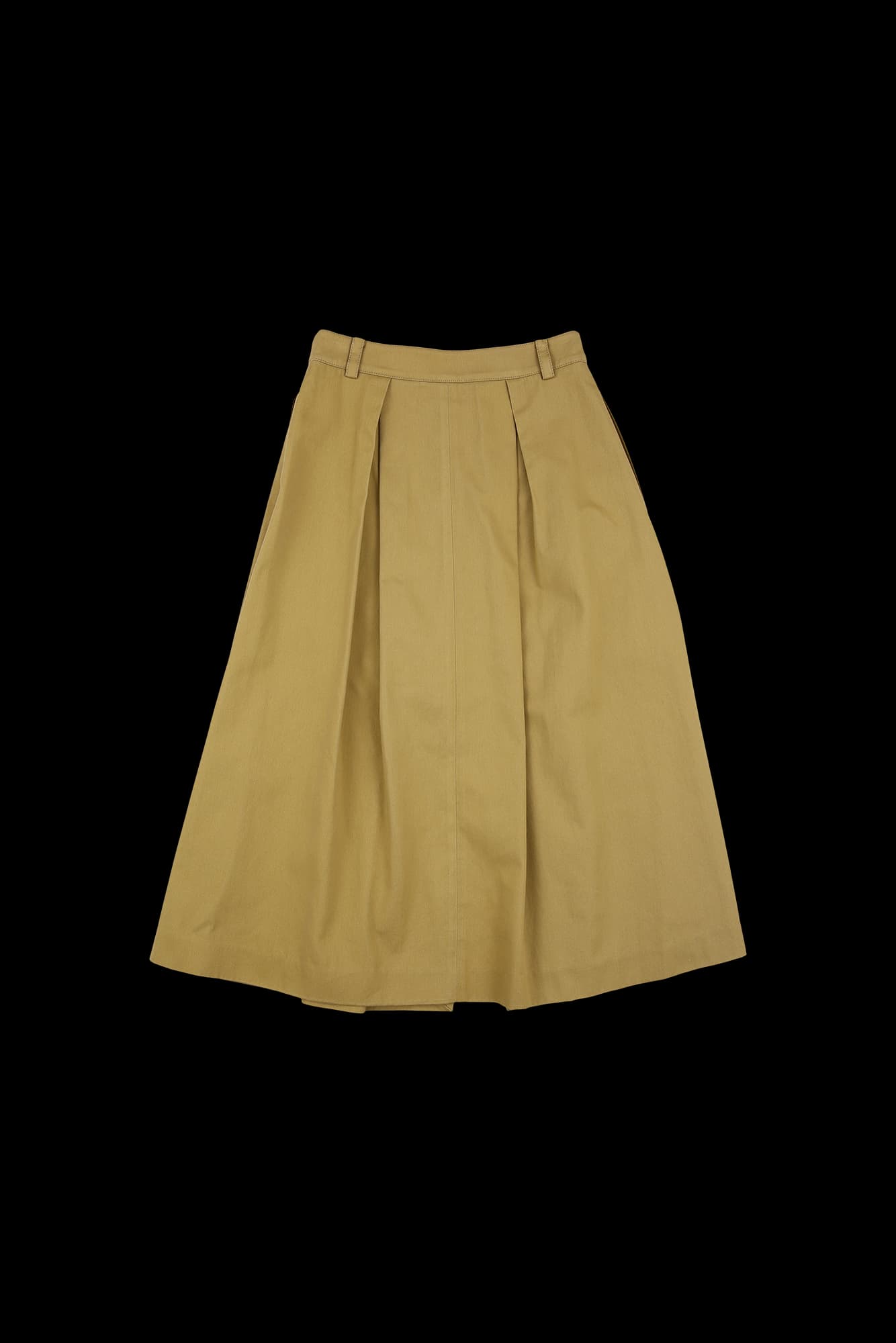 플레어 롱 스커트