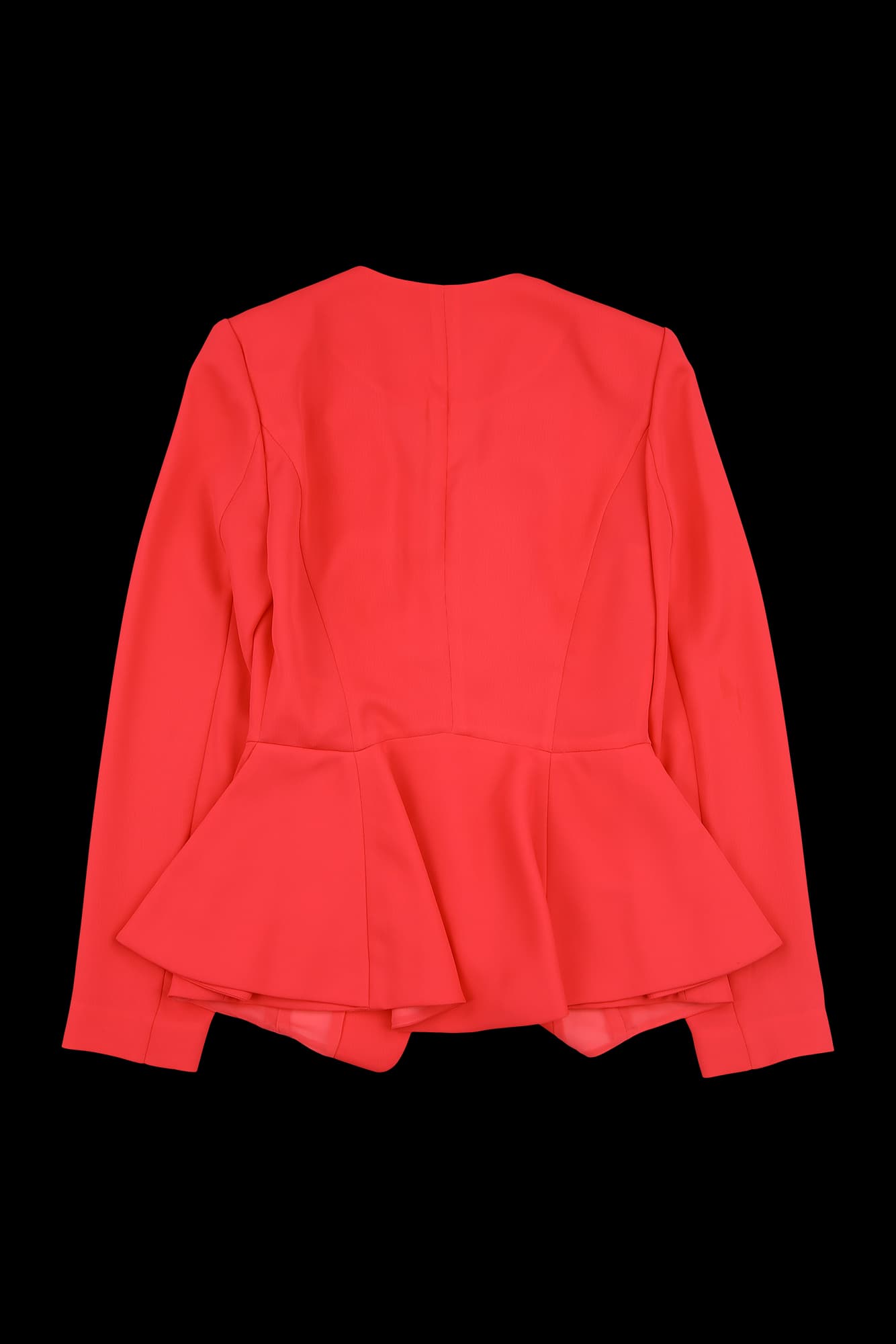 라운드넥 장식 자켓