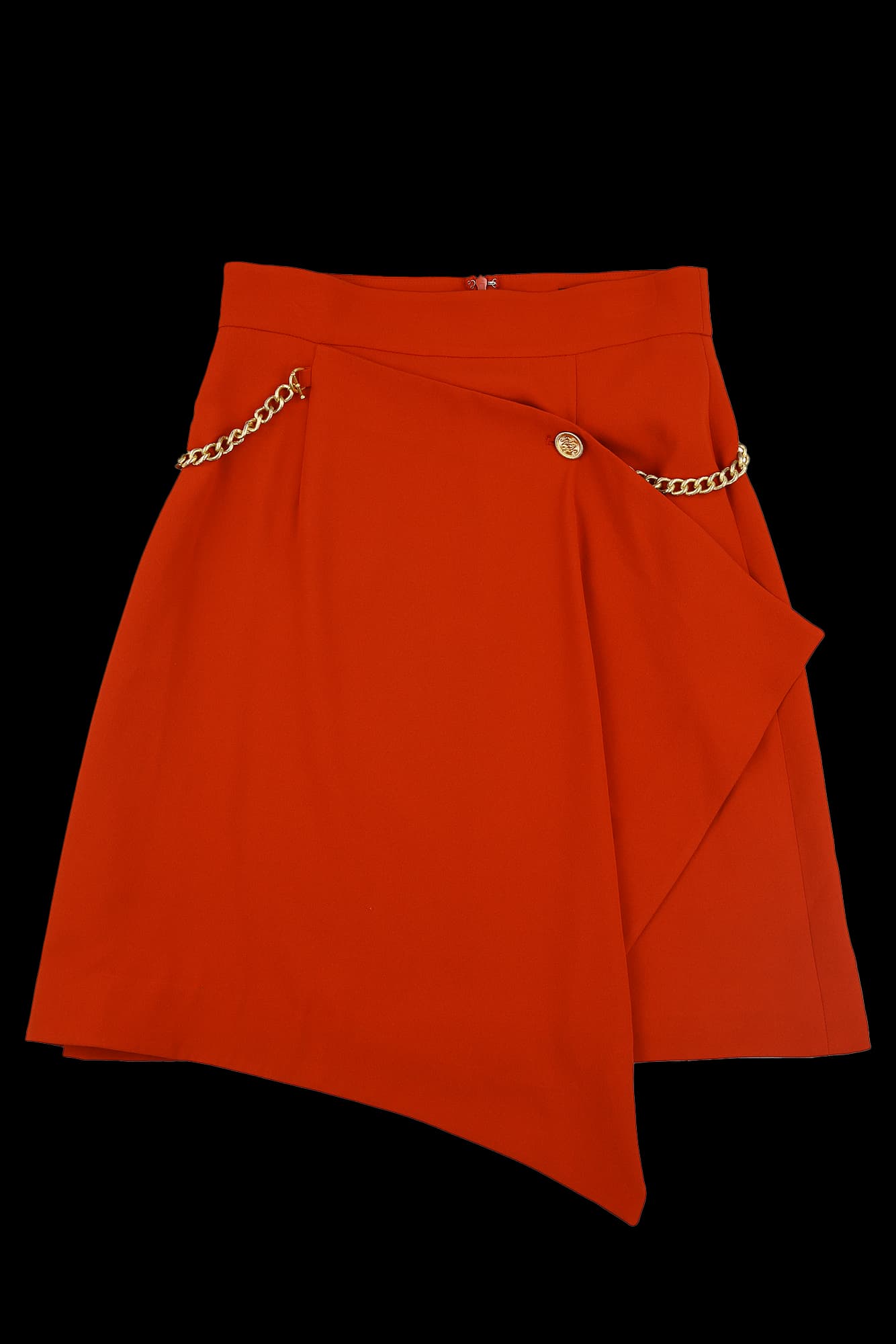 언밸런스 미디스커트