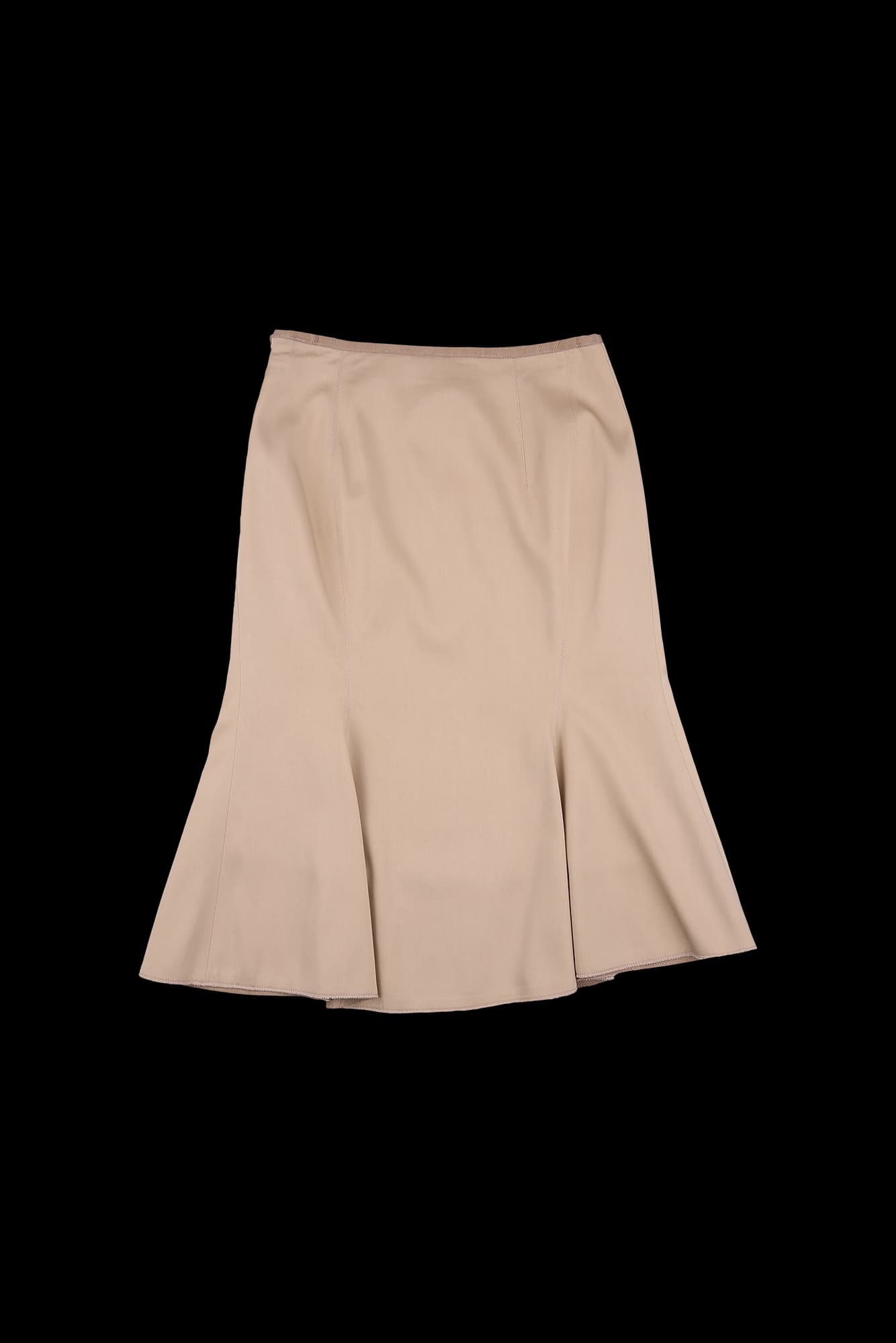 플레어 롱 스커트