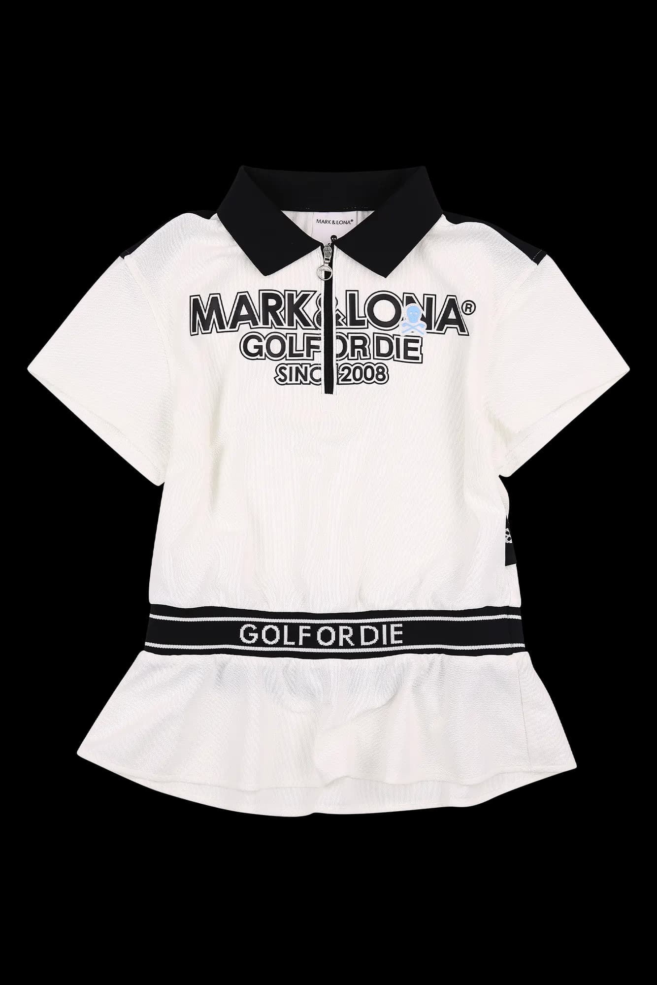 [2024] 로고 프릴 반팔 티셔츠