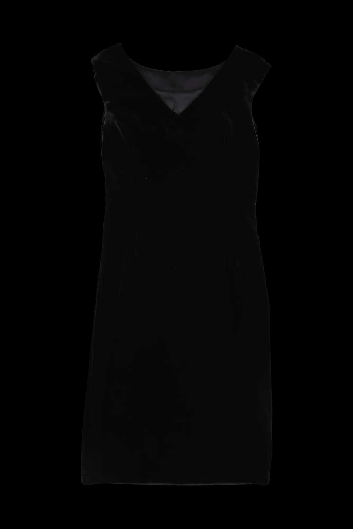 민소매 블랙 원피스