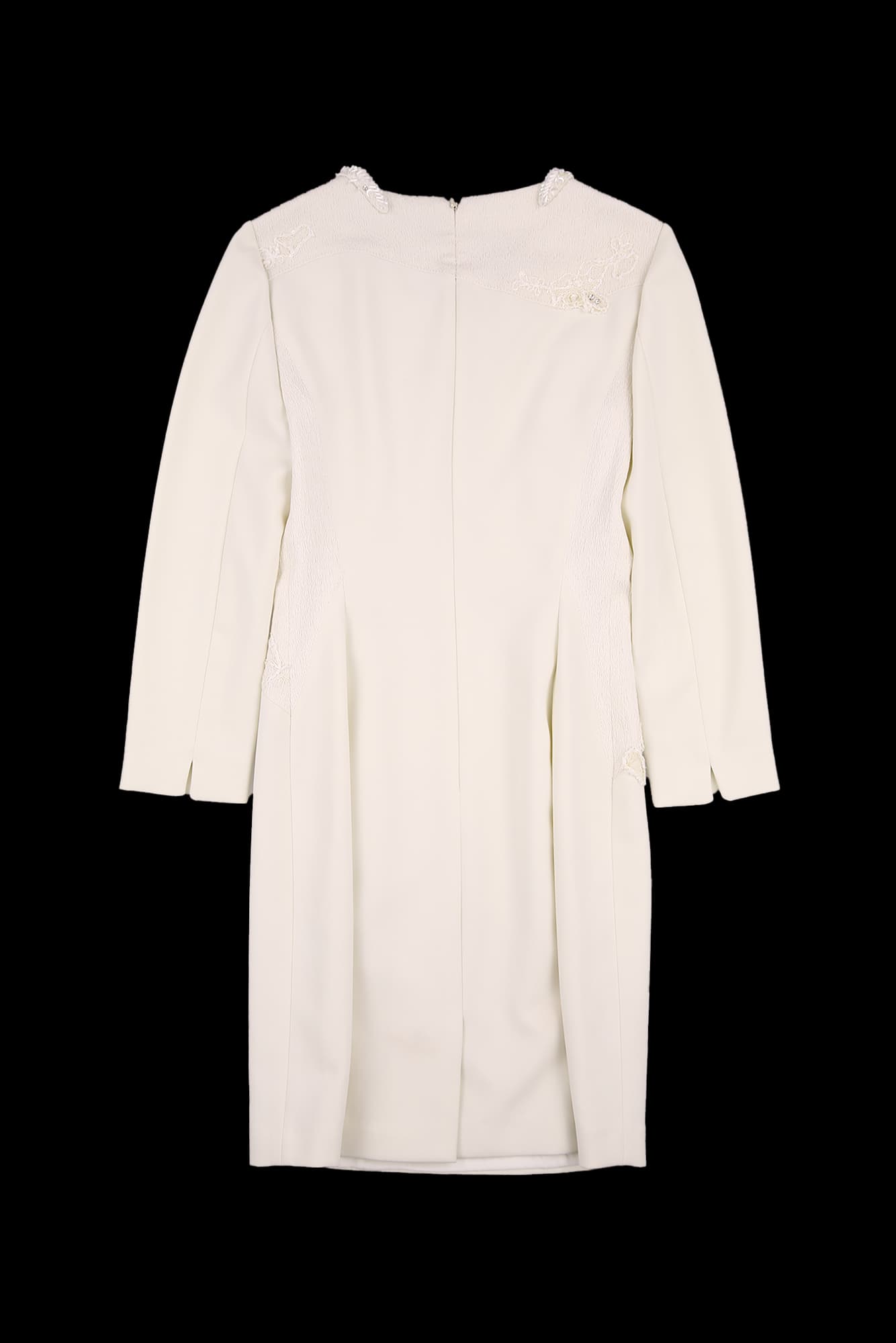 큐빅 라운드넥 원피스