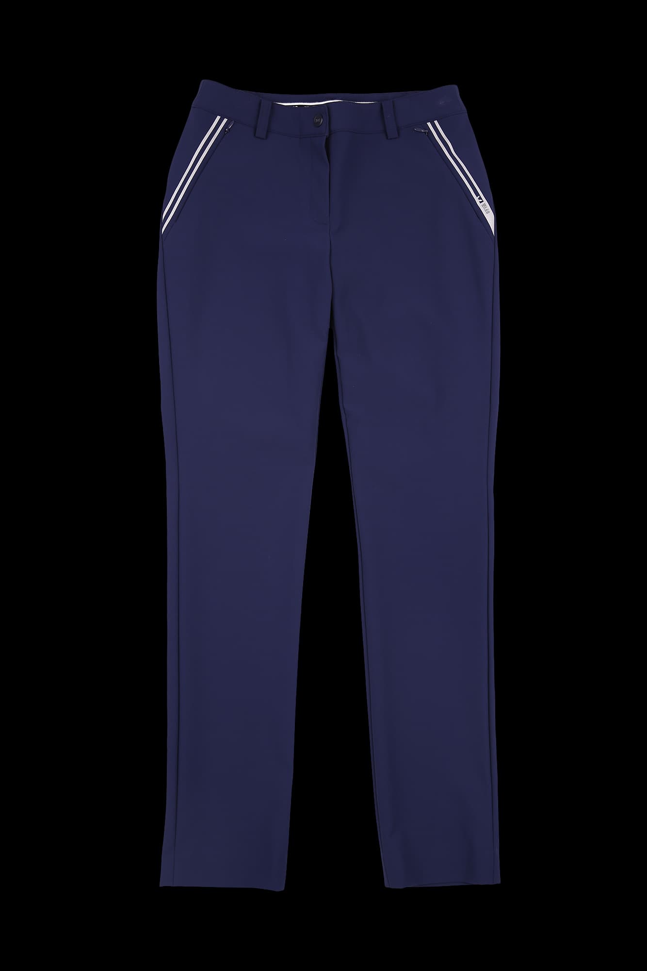 지퍼 배색 팬츠