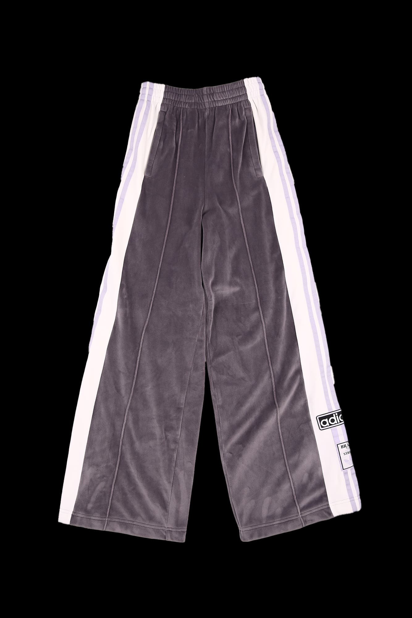 벨벳 사이드 배색 팬츠