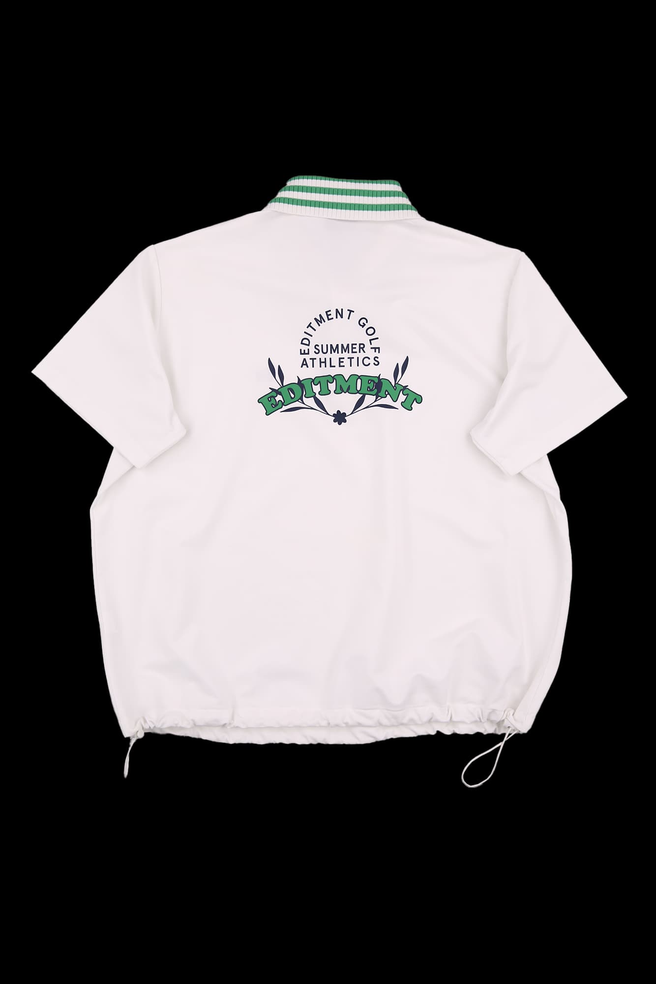 스트링 반팔 카라티