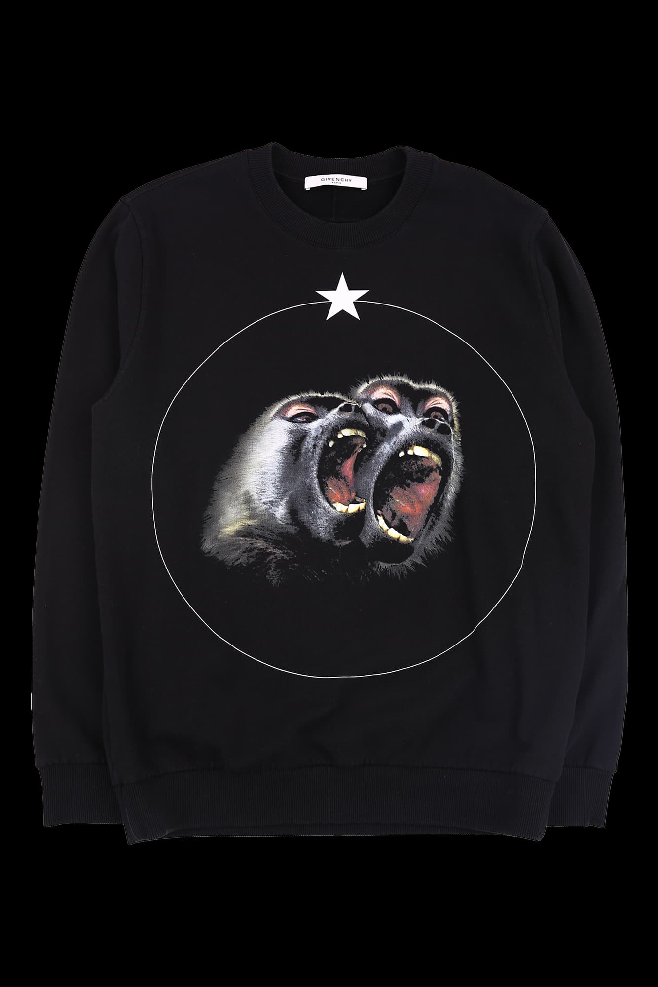 [남성] 로고 프린팅 기모 맨투맨