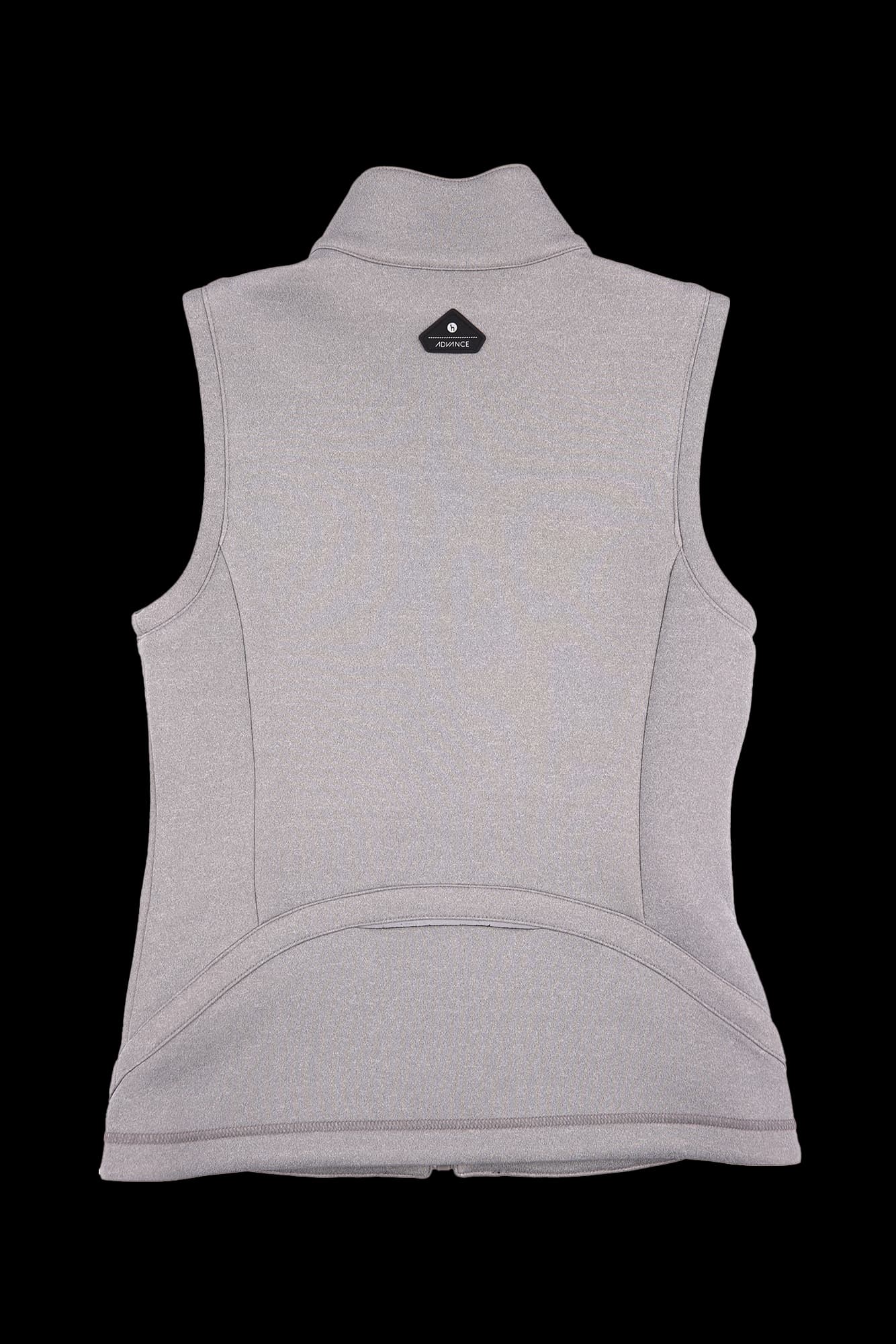 배색 라인 풀 집업 베스트