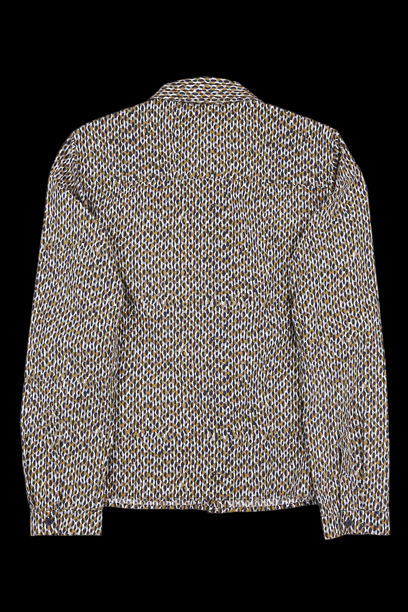  프린팅 카라 셔츠