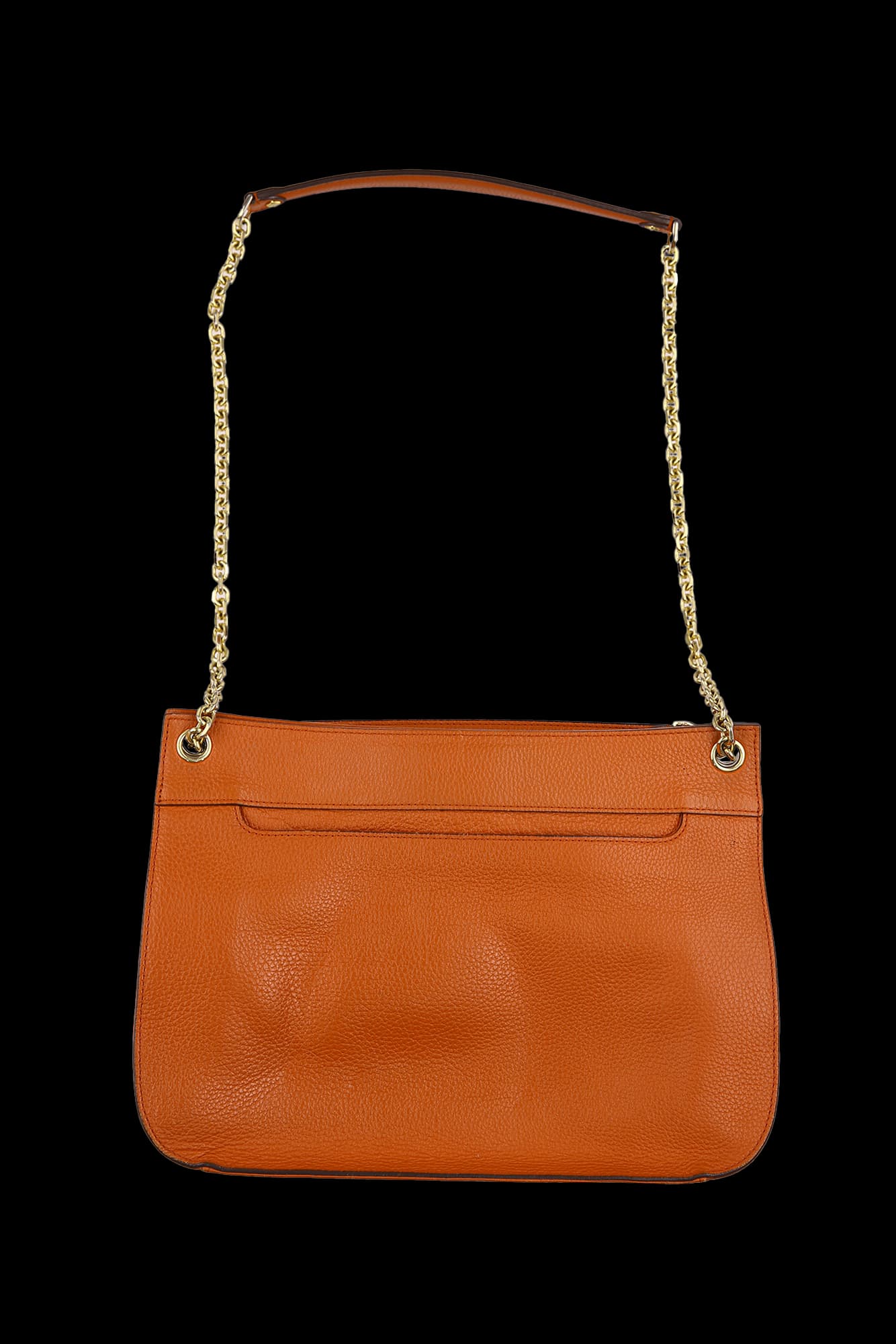 스퀘어 메탈 숄더백