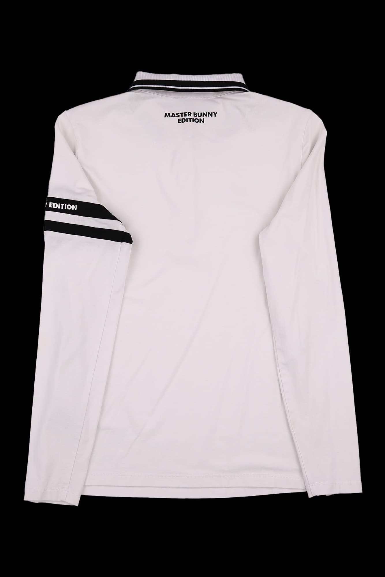 라인 배색 포인트 칼라 티셔츠