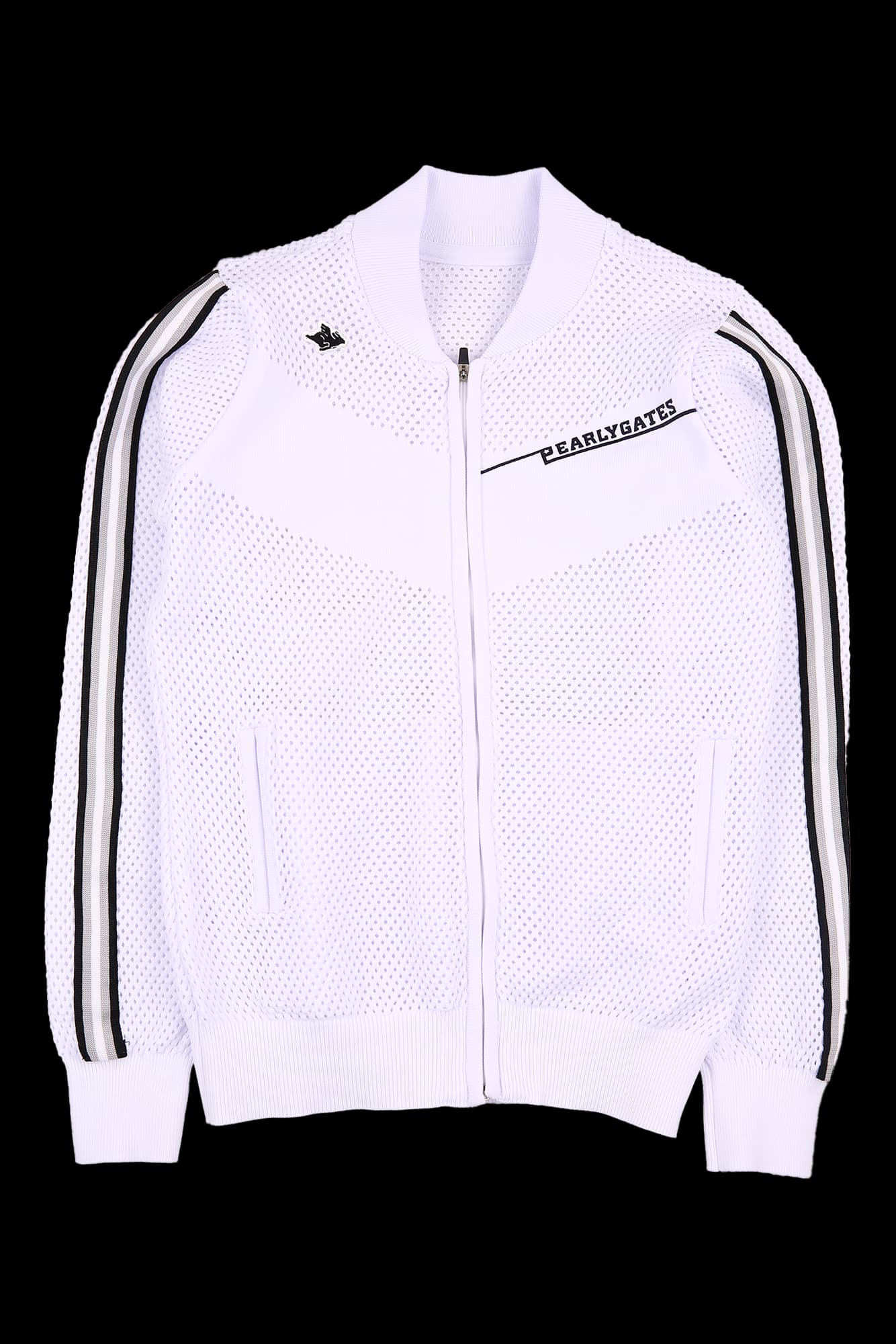 시스루 집업 자켓