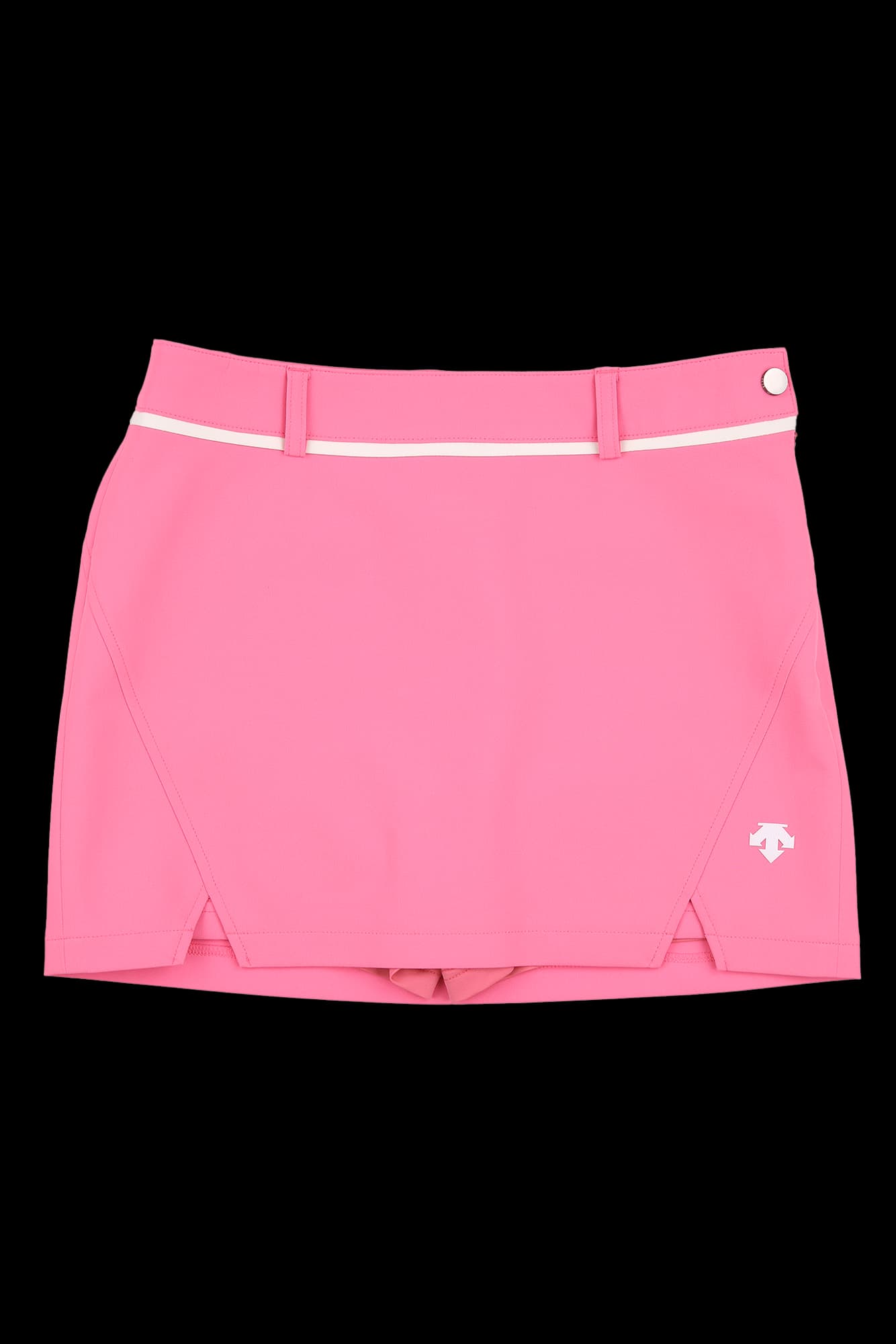 포지드 에이치라인 트임 스커트