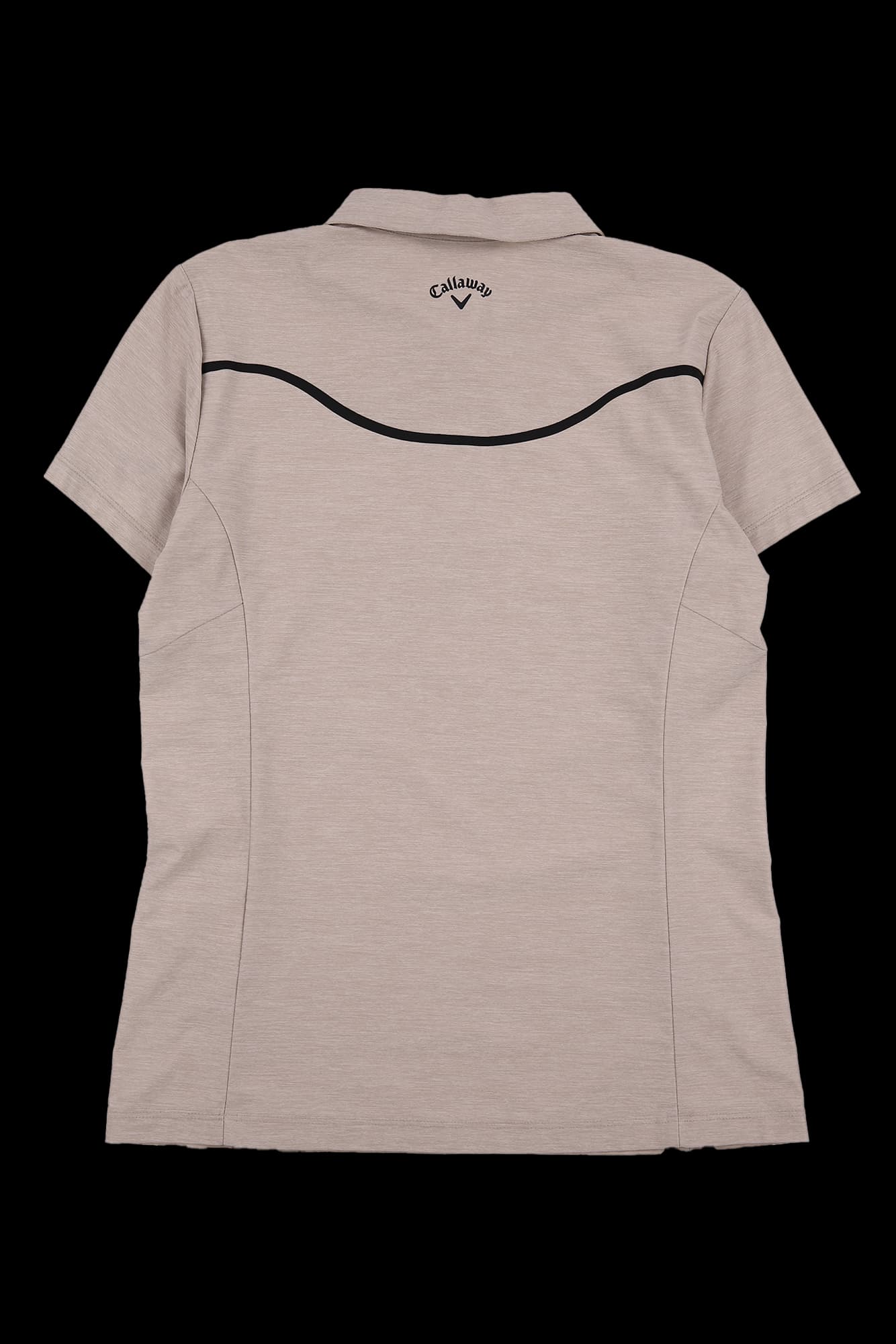 로고 반팔 카라 티셔츠