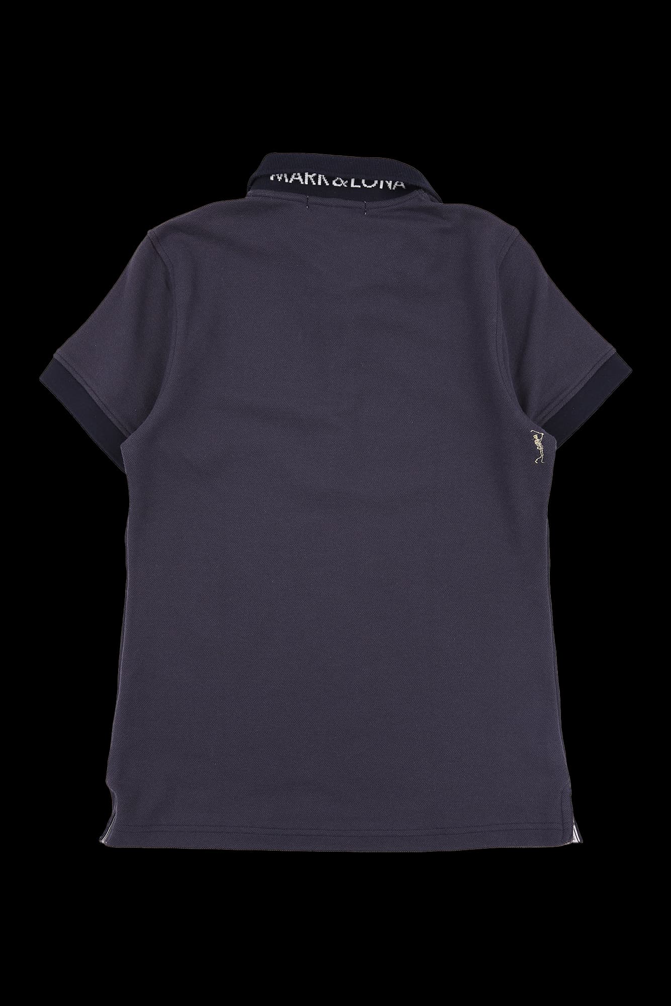 로고 반팔 카라티