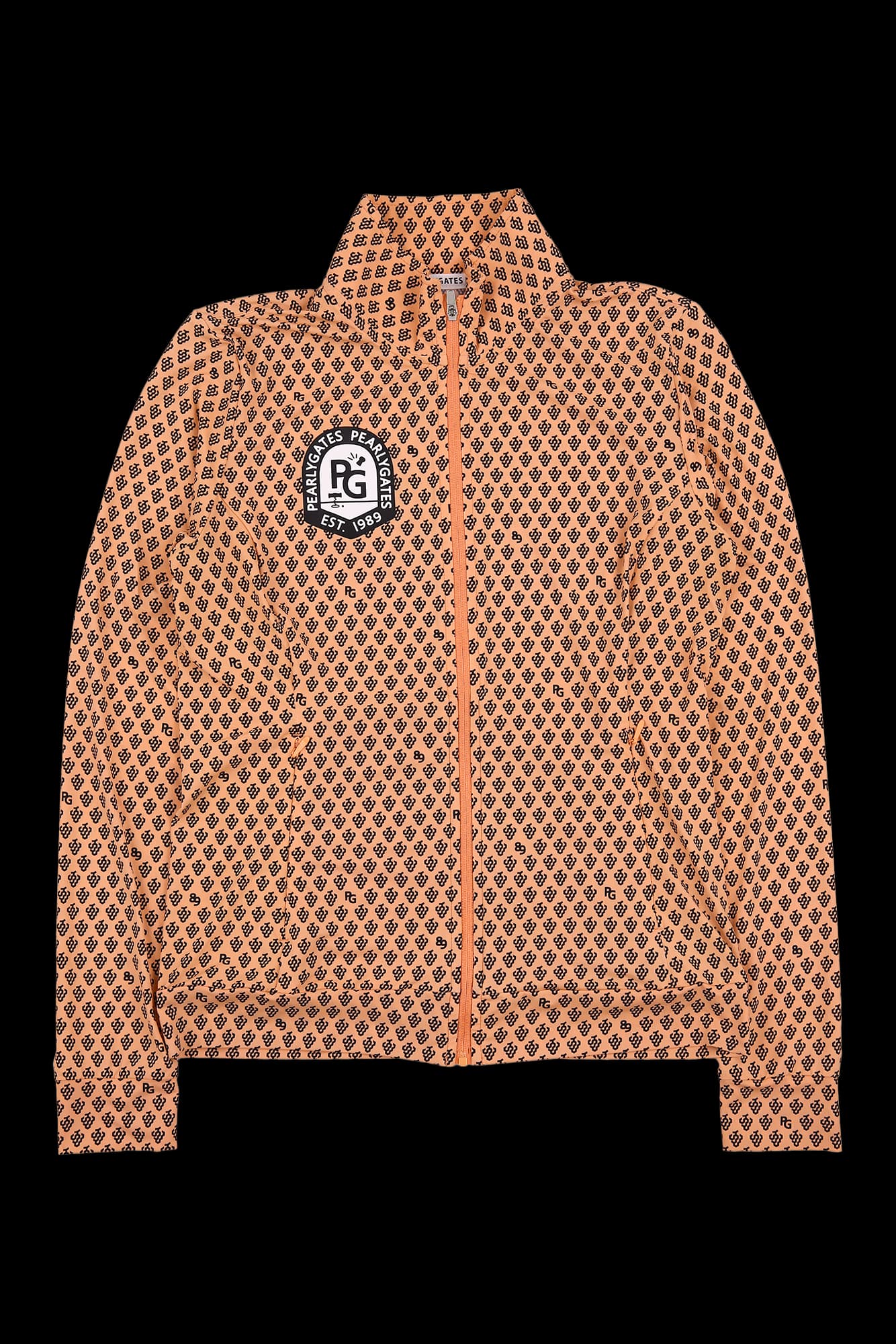 로고 그래픽 집업 