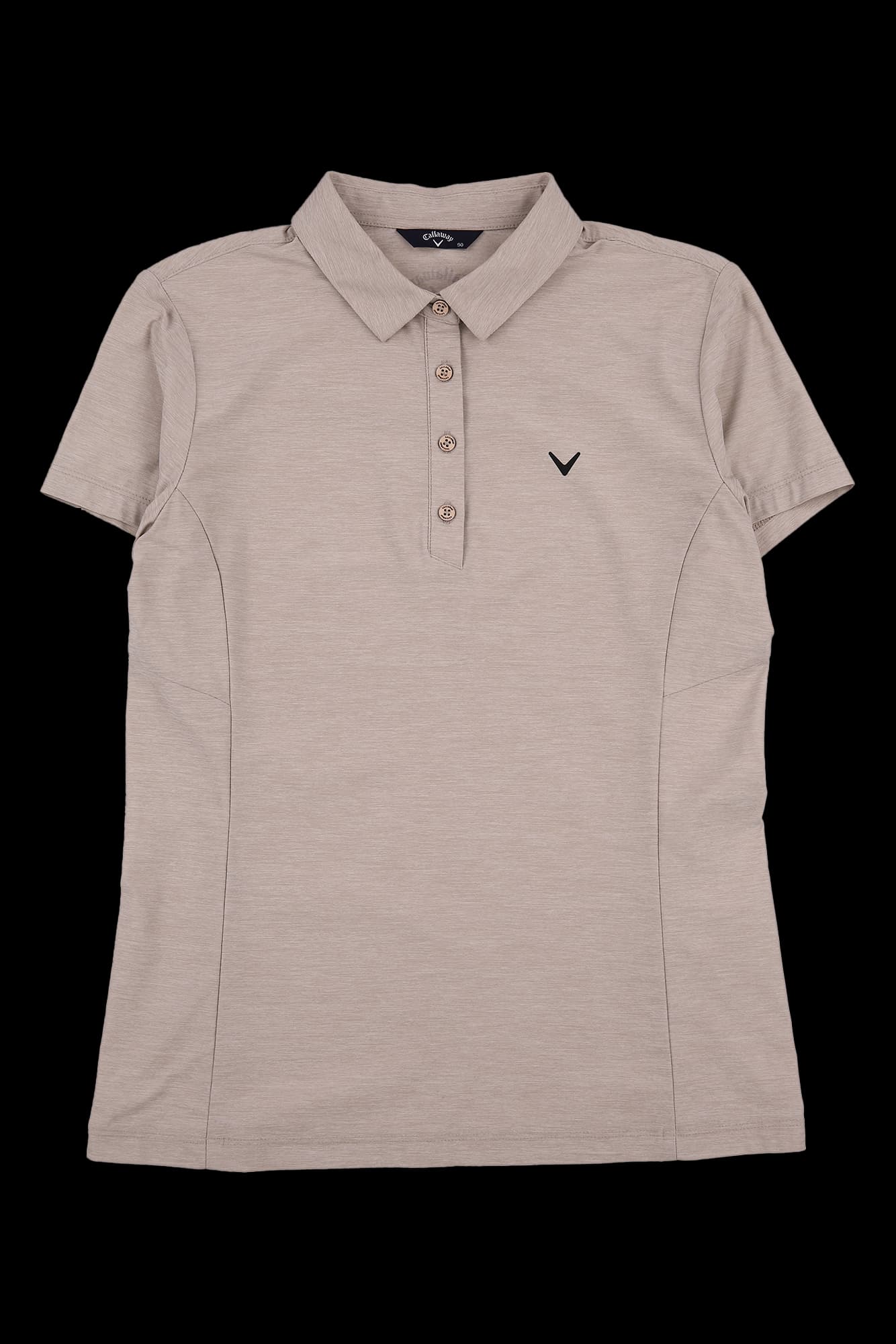 로고 반팔 카라 티셔츠