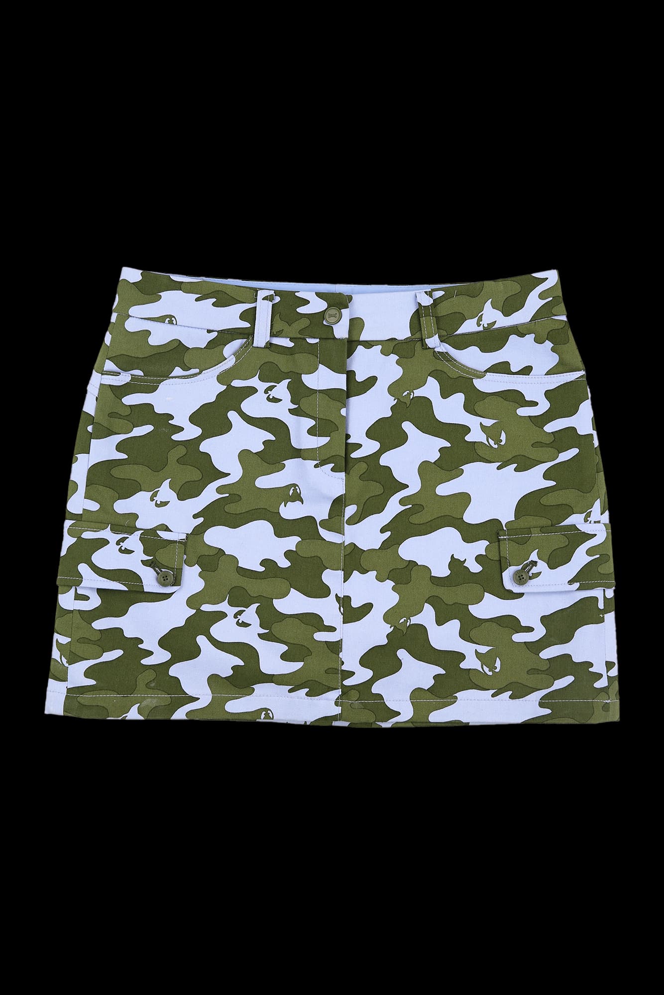 카모플라주 스트레치 스커트