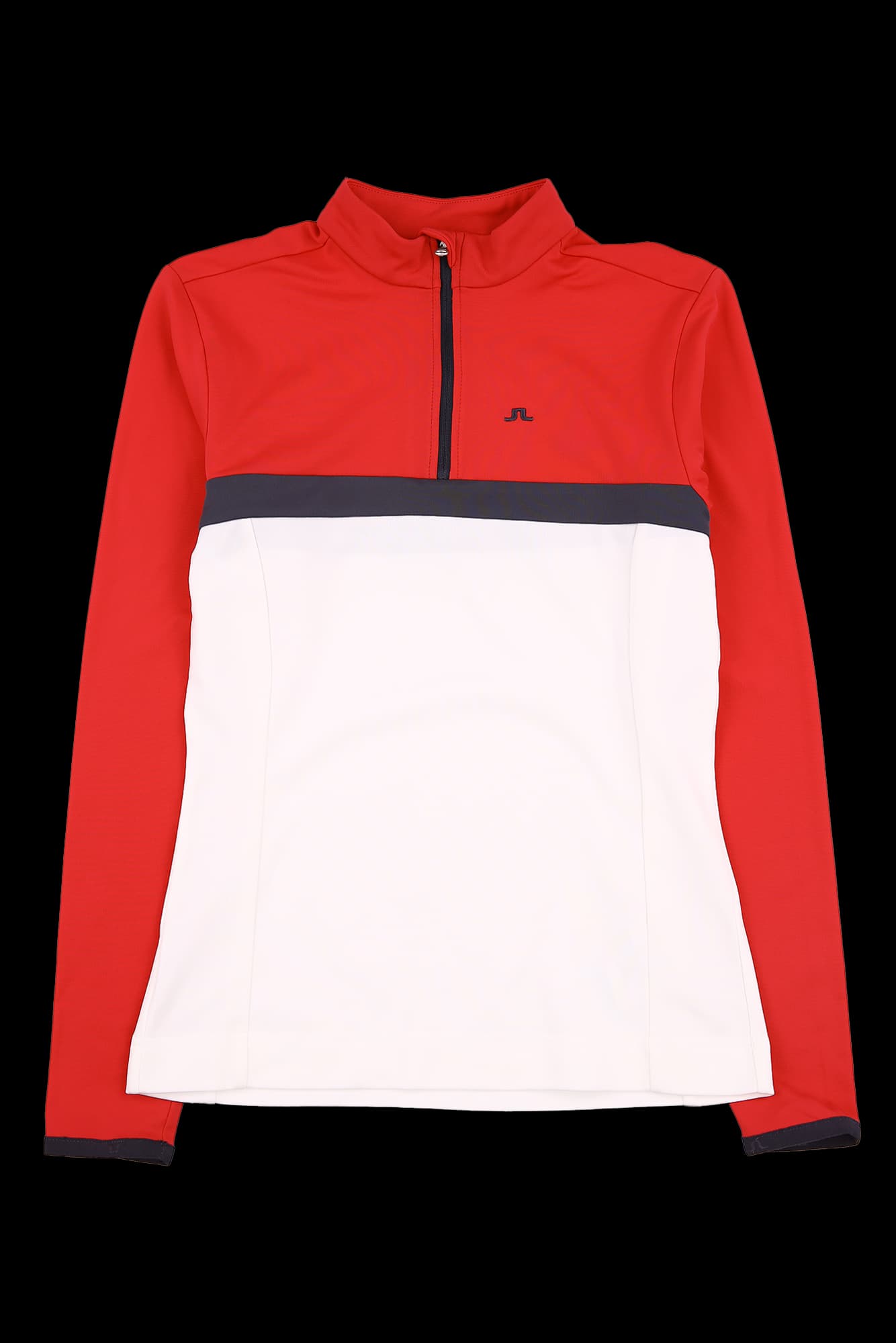 스트레치 하프 집업