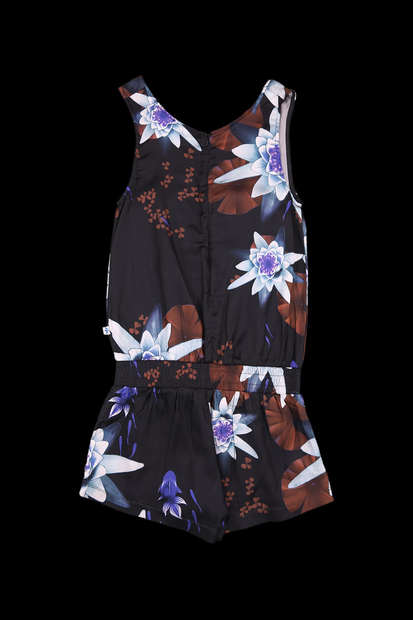 플라워 점프수트