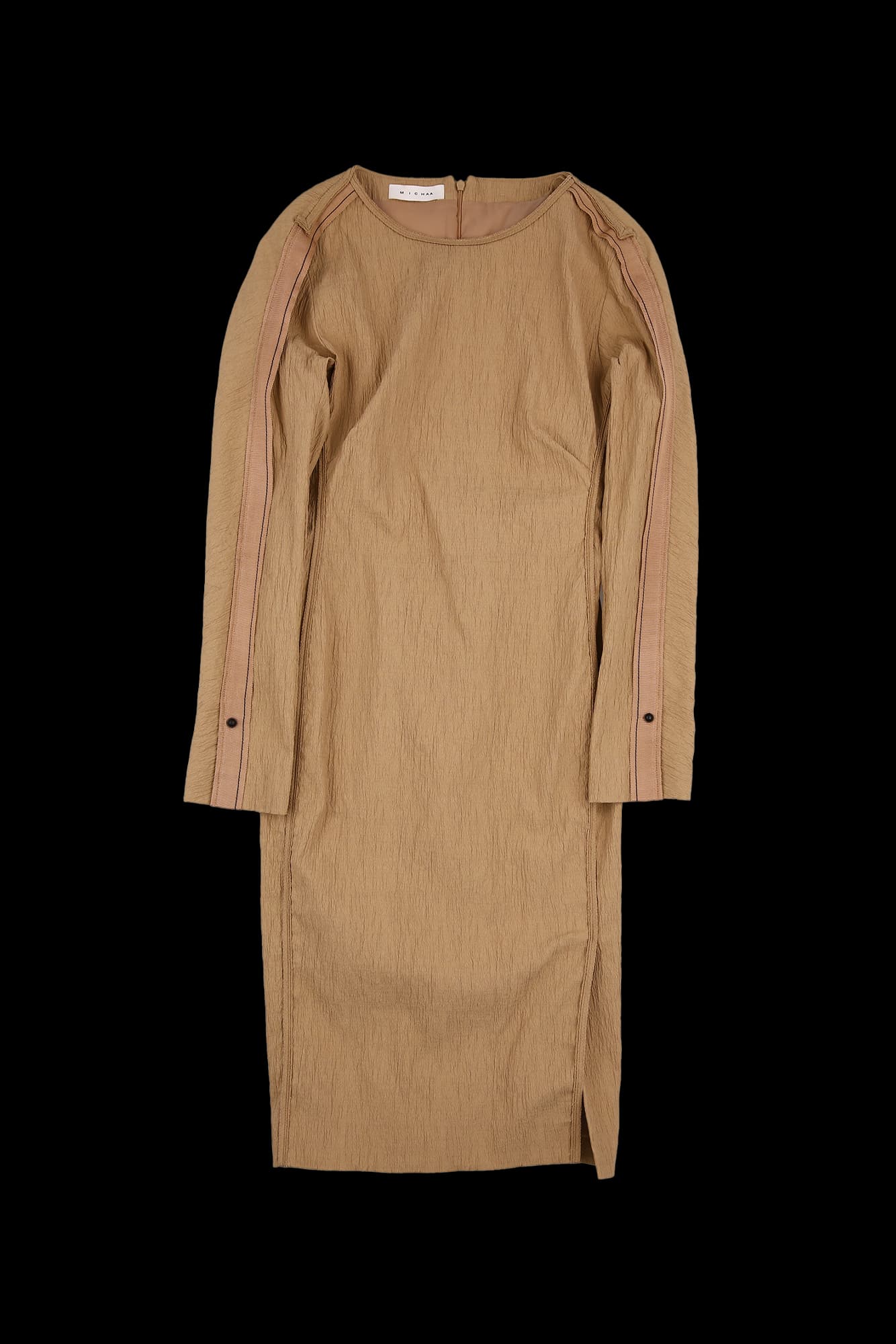 레이온 솔리드 원피스