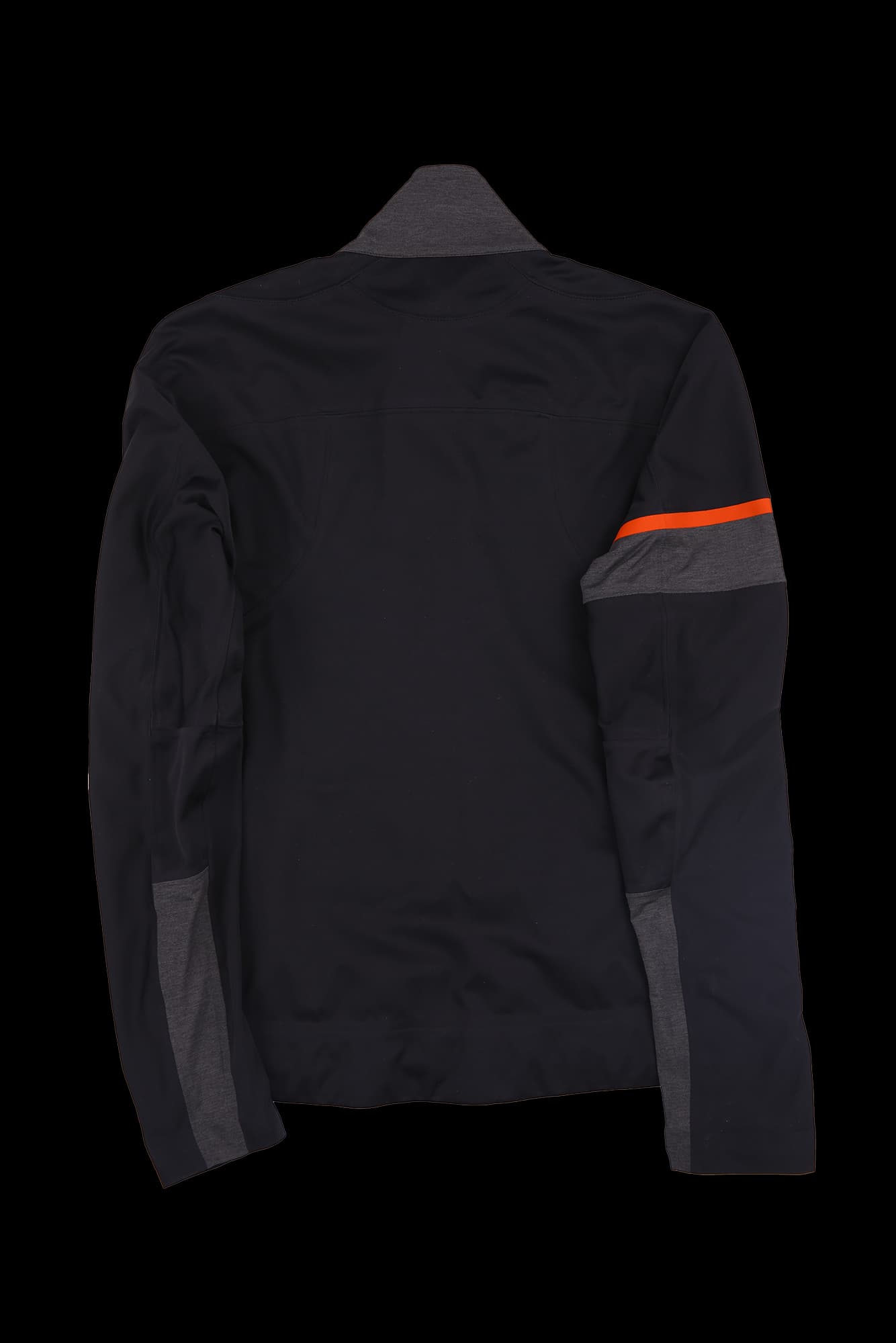 배색 집업 자켓