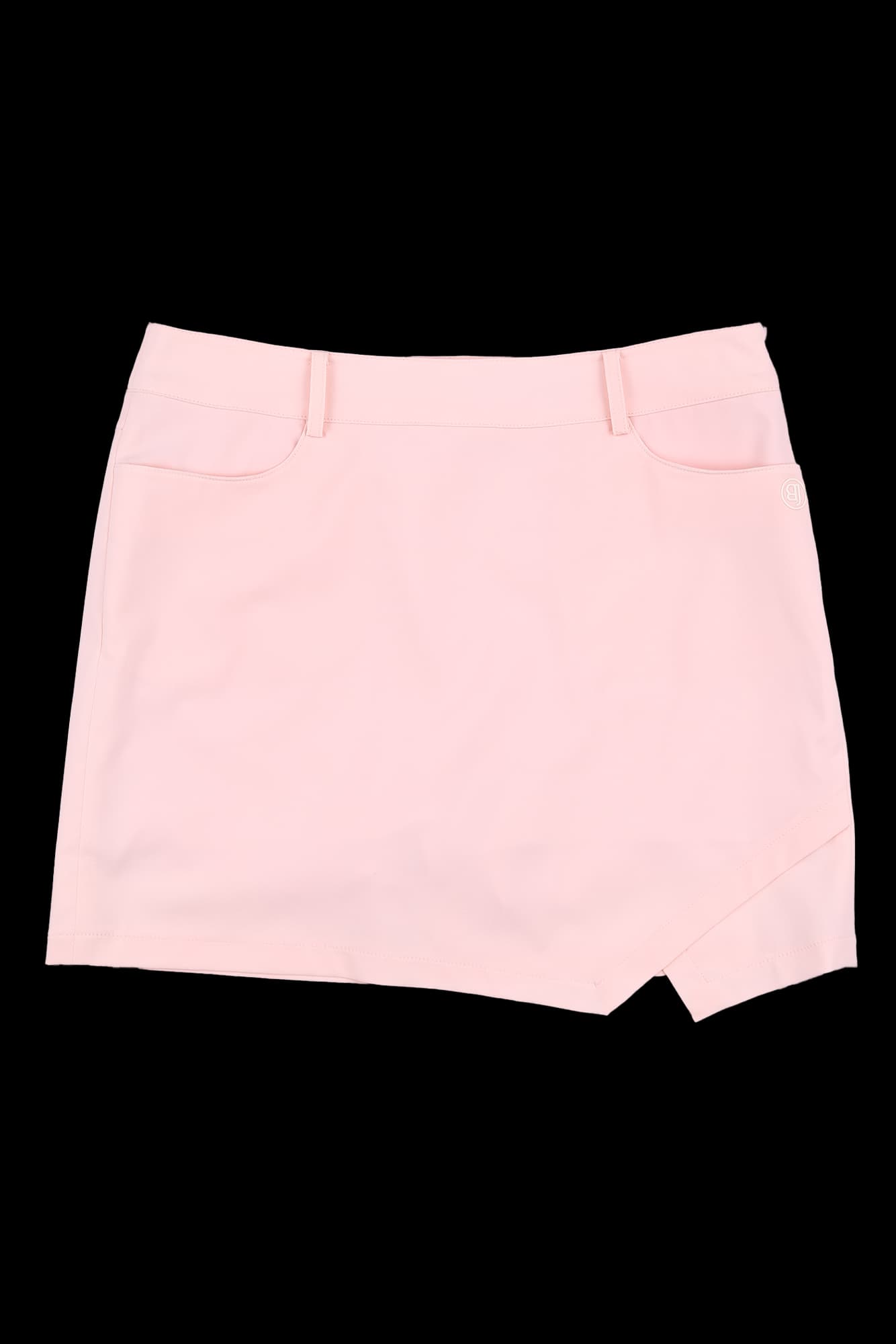 밑단 트임 포인트 스커트